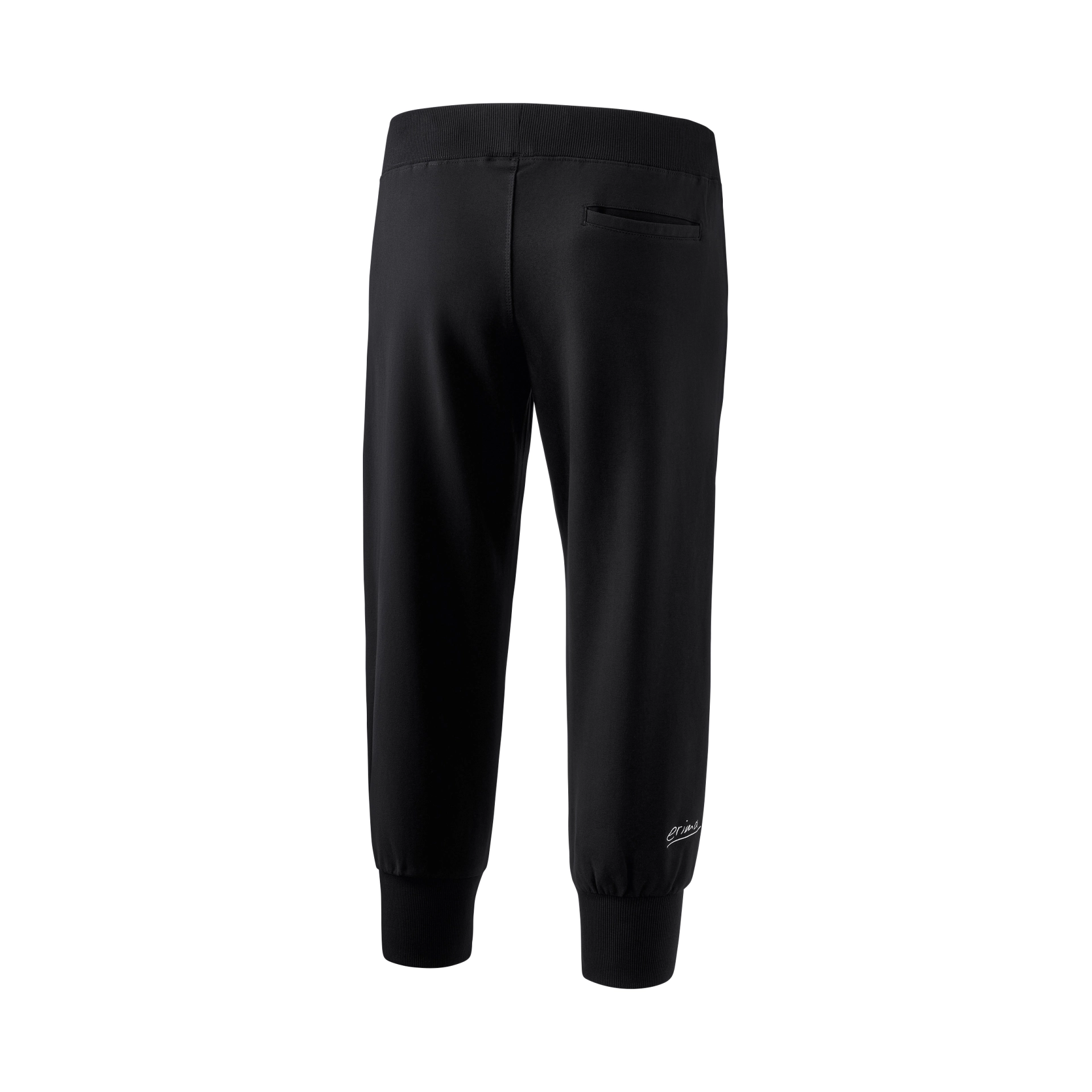 ERIMA Damen_3_4_Sweathose_mit_Buendchen 210200 952 black