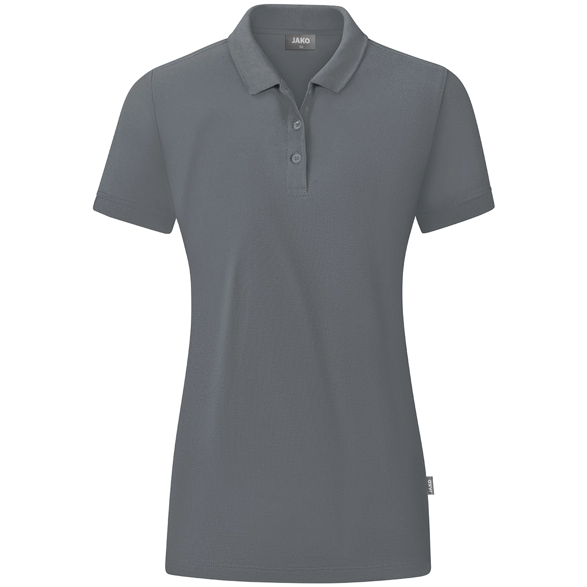 JAKO Polo_Organic C6320D 840 steingrau