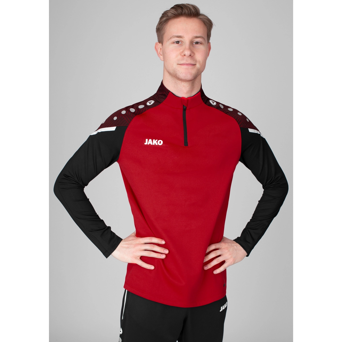 JAKO Ziptop_Performance 8622K 101 rot/schwarz