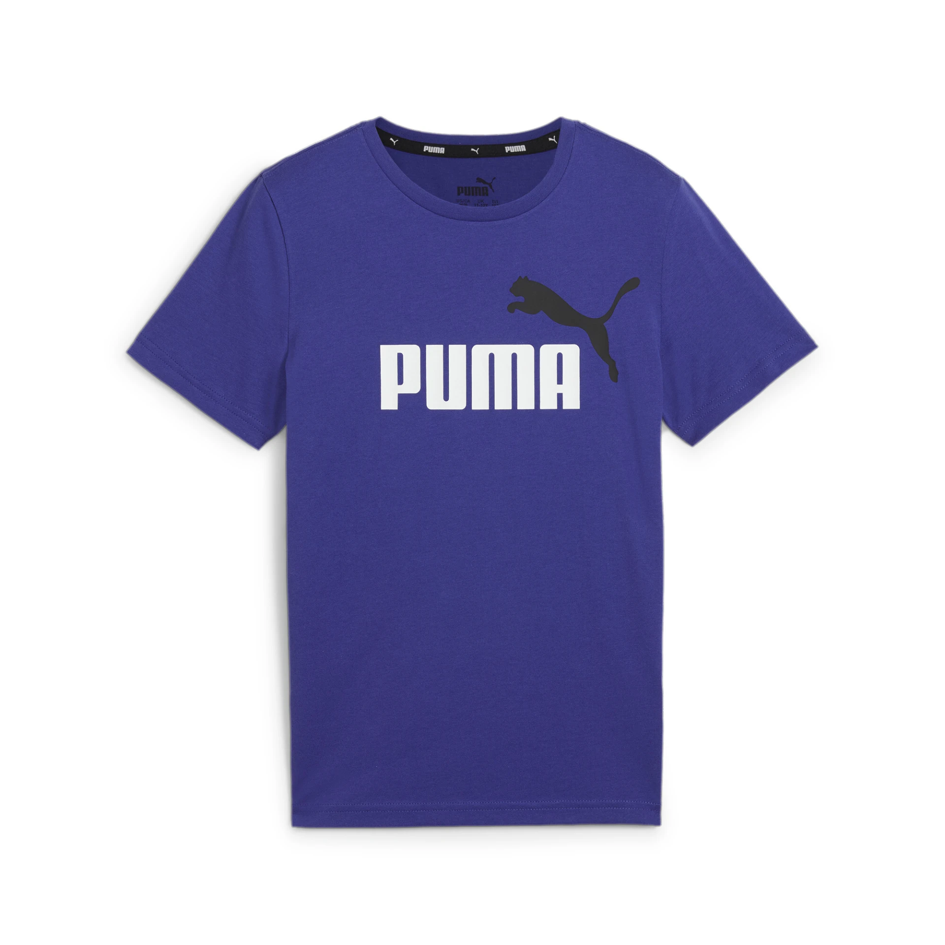 PUMA ESS_plus_2_Col_Logo_Tee_B 586985 005 Lapis Lazuli