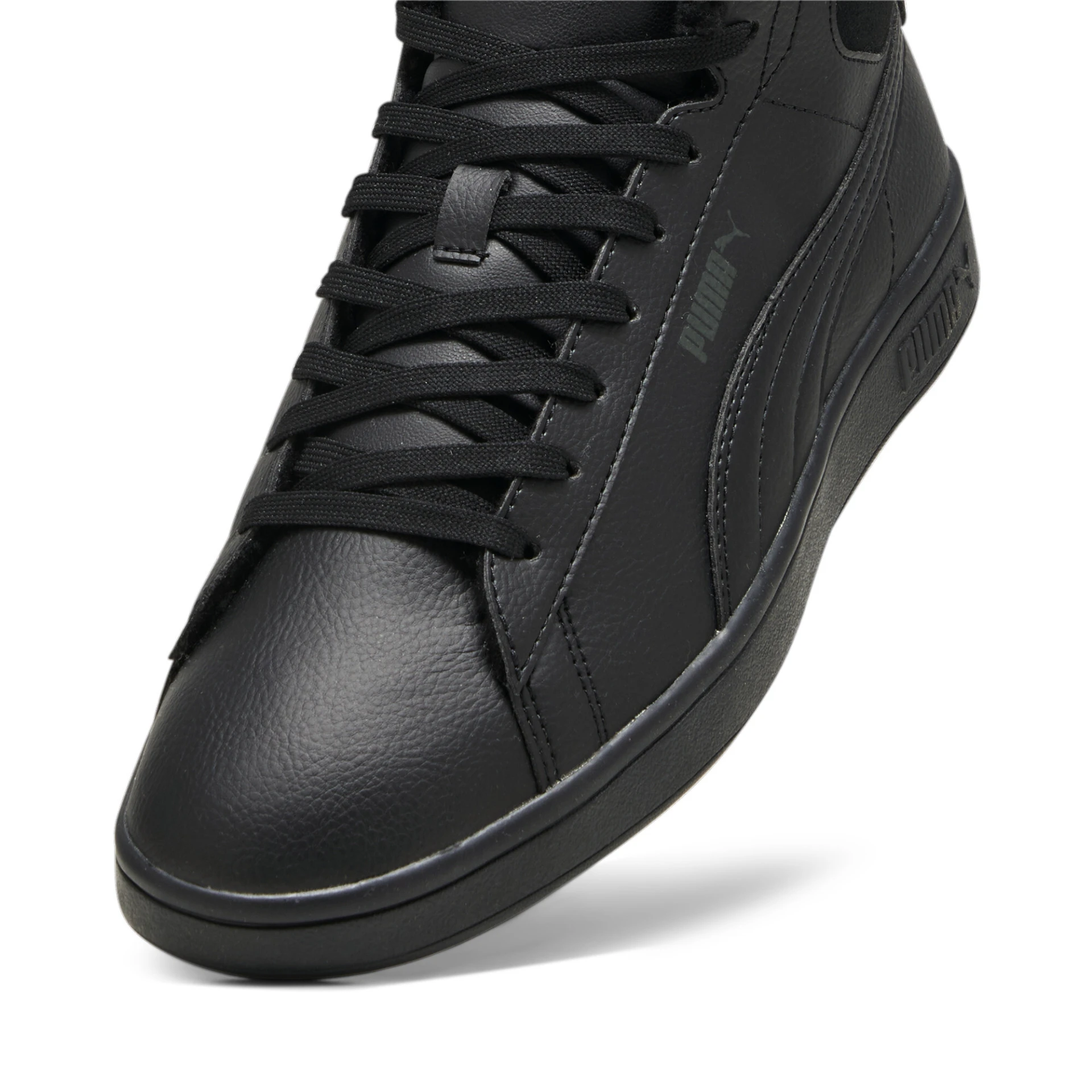 PUMA Puma_Smash_30_Mid_WTR 392335 001 PUMA BLACK-SHADOW GRAY