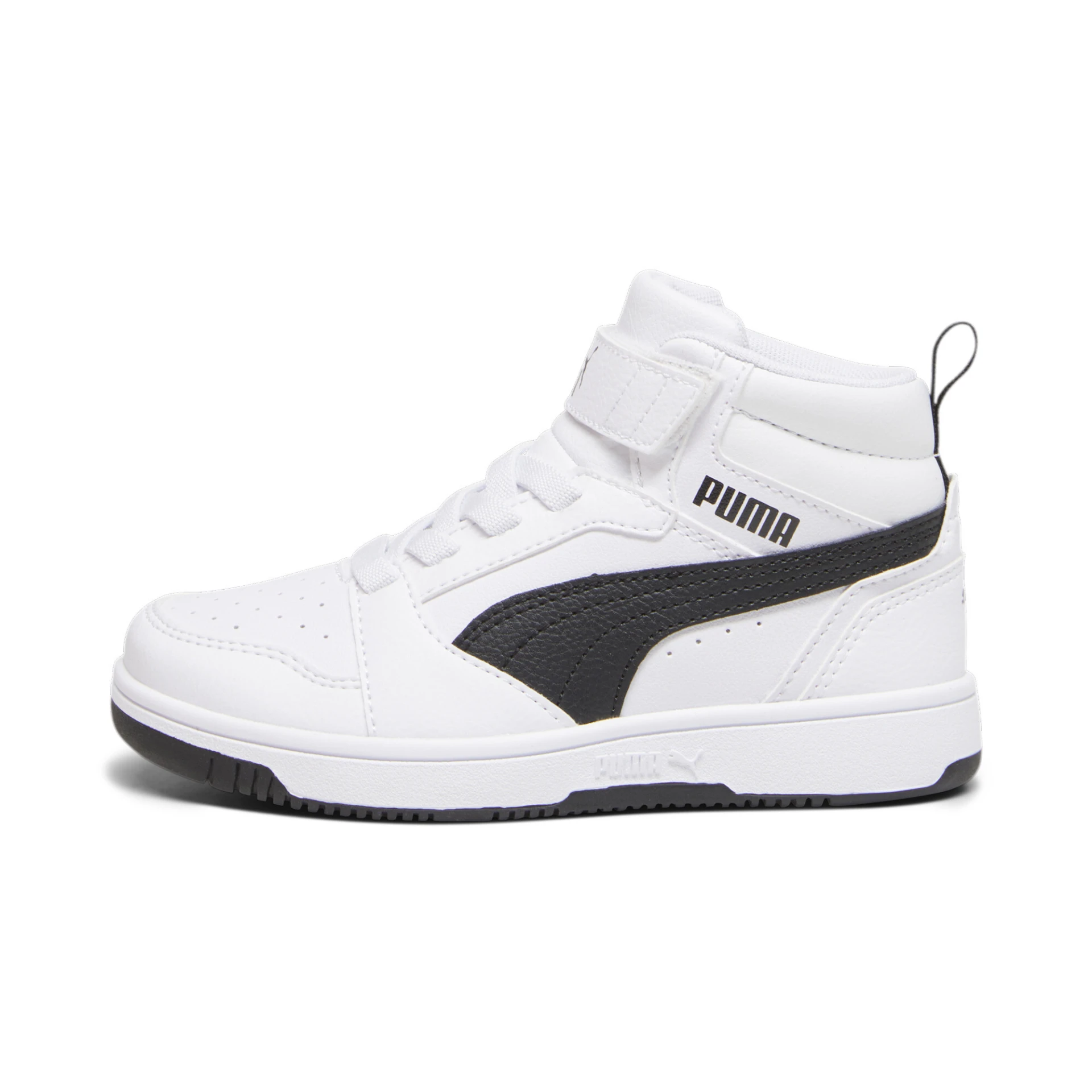 PUMA Puma_Rebound_V6_Mid_AC_plus_PS 393832 002 PUMA WHITE-PUMA BLACK