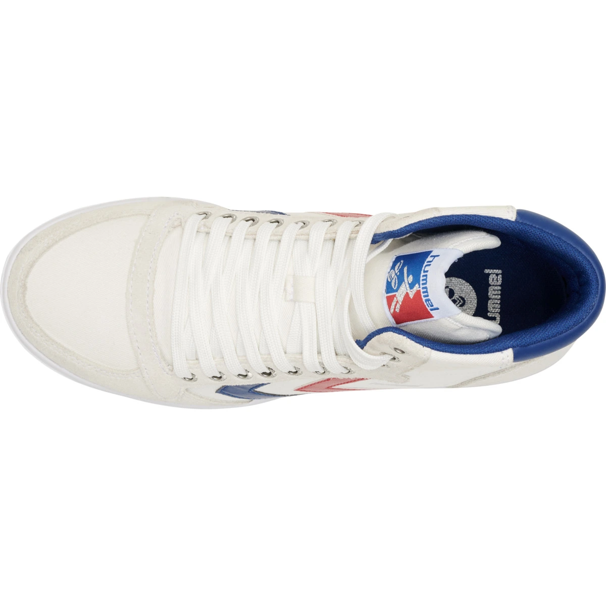 HUMMEL Herren_Freizeitschuhe_Slimmer_Stadil_High 63511 9228 WHITE/BLUE/RED/GUM
