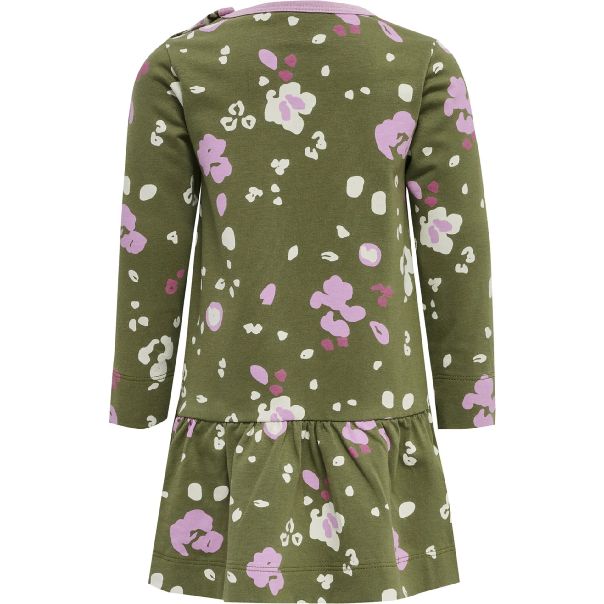 HUMMEL HUMMEL_Kinder_Kleid_hmlALISA_DRESS_L_S 214045 6414 CAPULET OLIVE