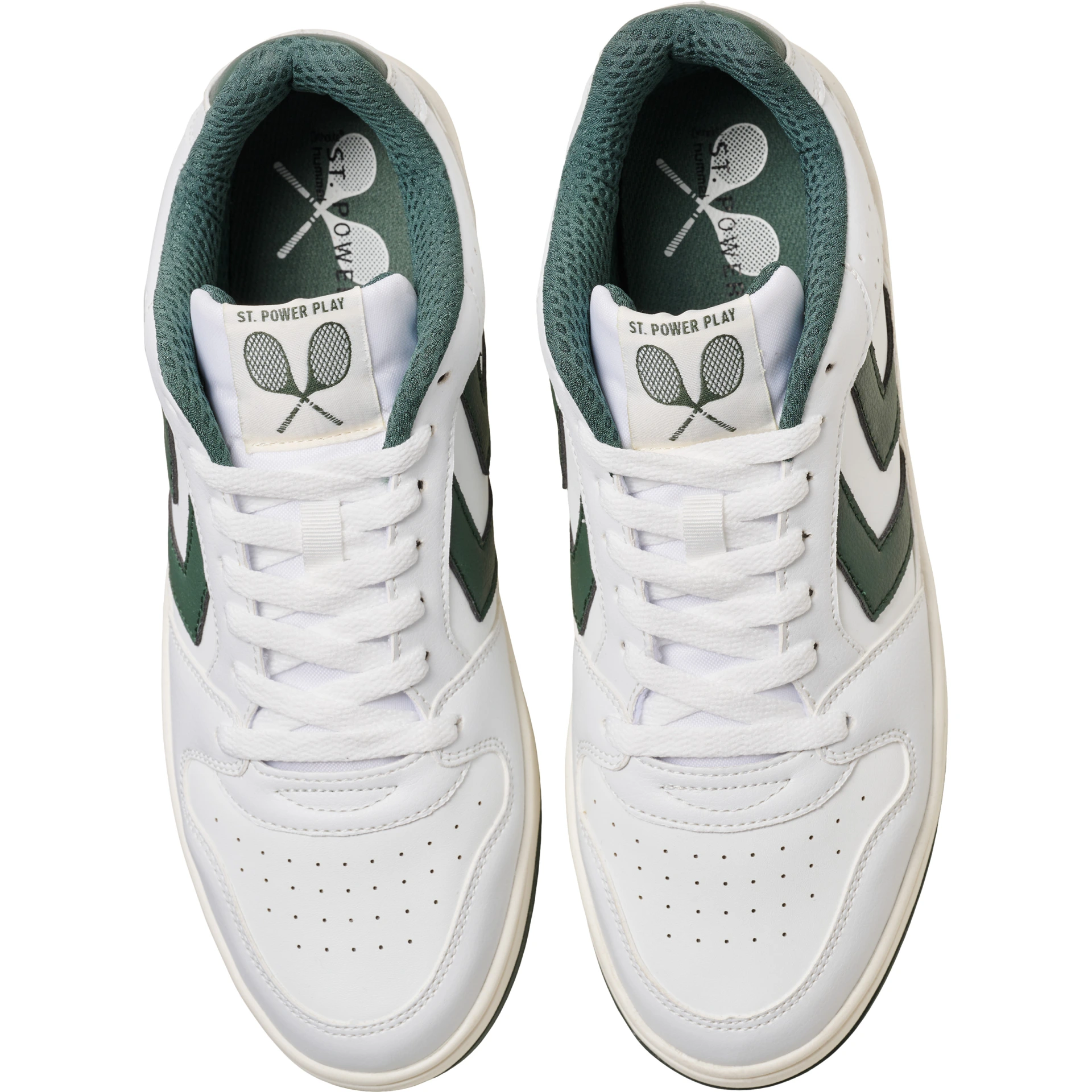 HUMMEL ST_POWER_PLAY_RT___WHITE_GREEN___38 219666 9208 WHITE/GREEN