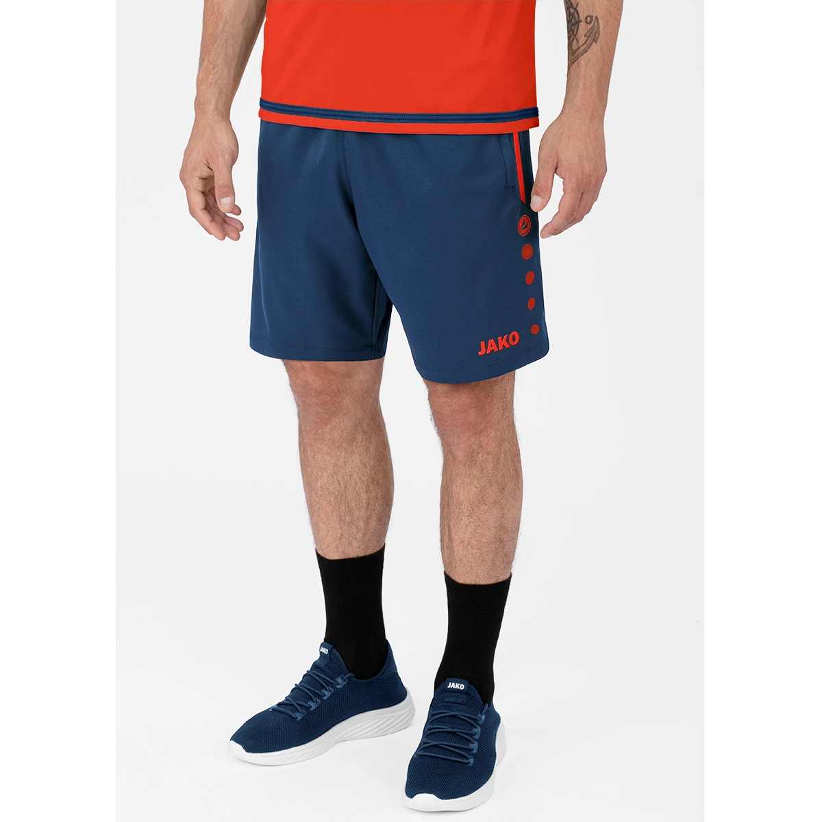 JAKO Kinder_Short_Competition_20 6218K 18 navy/flame