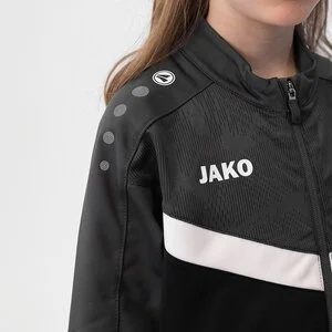 JAKO Kinder_Sportanzug_Polyesterjacke_Iconic A4T027JU9324K 801 schwarz/anthrazit