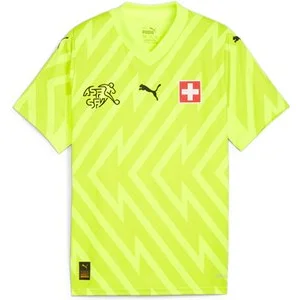 PUMA Kinder_Fantrikot_SFV_GK_Jersey_SS_Replica_J 773979 090 YELLOW ALERT
