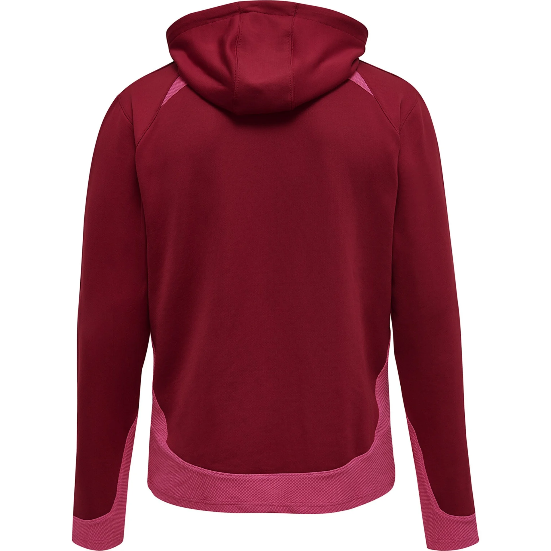 HUMMEL Kinder_Kapuzensweat_LEAD_ZIP_POLY 207412 3584 BIKING RED