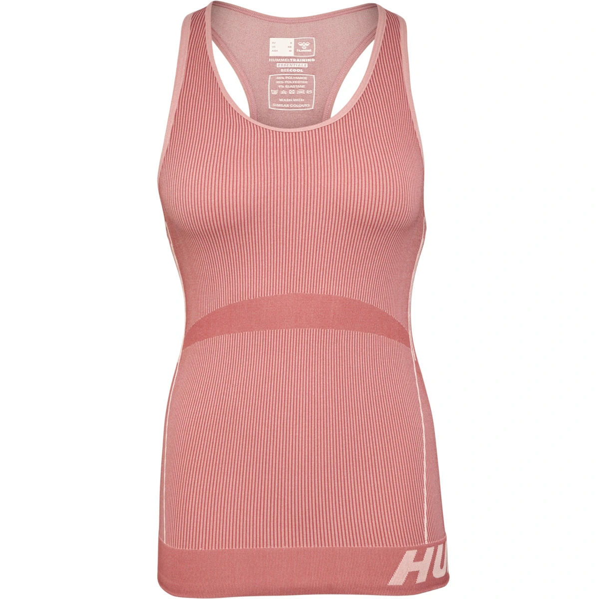 HUMMEL HUMMEL_Damen_Shirt_hmlTE_CHRISTEL_SEAMLESS_TOP 213754 4172 WITHERED ROSE/ROSE TAN ME