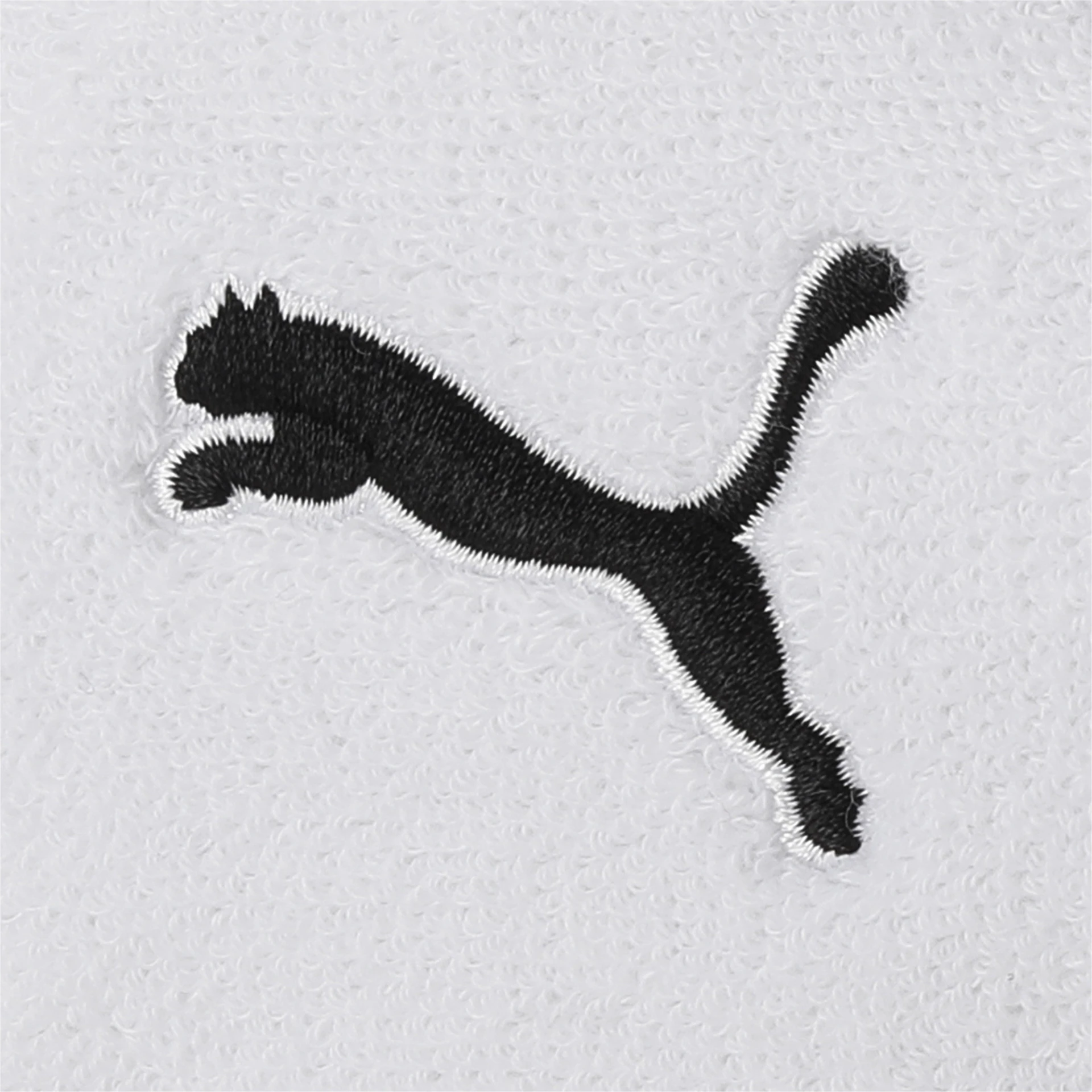 PUMA Schweissbnder_Cat_Wristband 051156 002 WHITE-BLACK
