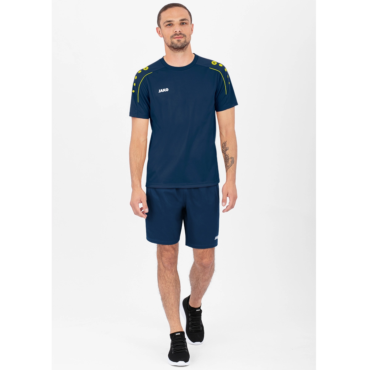 JAKO Kinder_T_Shirt_Classico 6150K 42 nightblue/citro