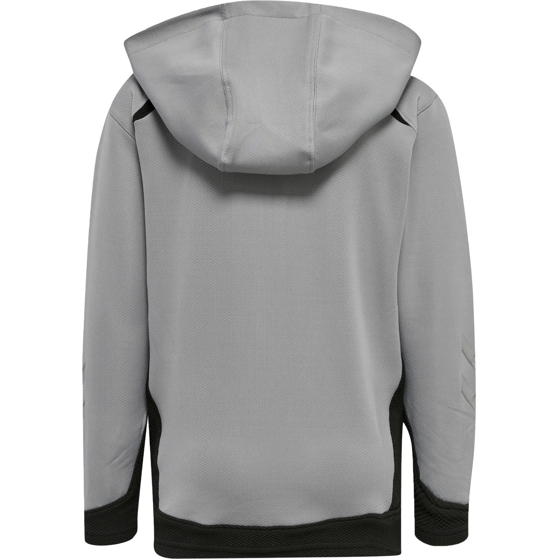 HUMMEL hmlLEAD_ZIP_POLY_HOODIE_KIDS 207412 2006 GREY MELANGE