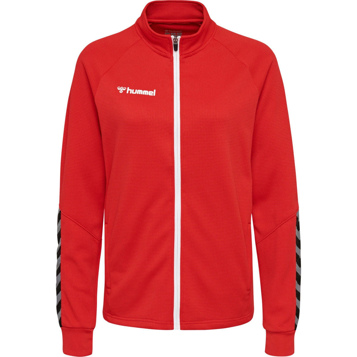 HUMMEL Damen_Sweatshirt_AUTHENTIC_POLY_ZIP 205368 3062 TRUE RED