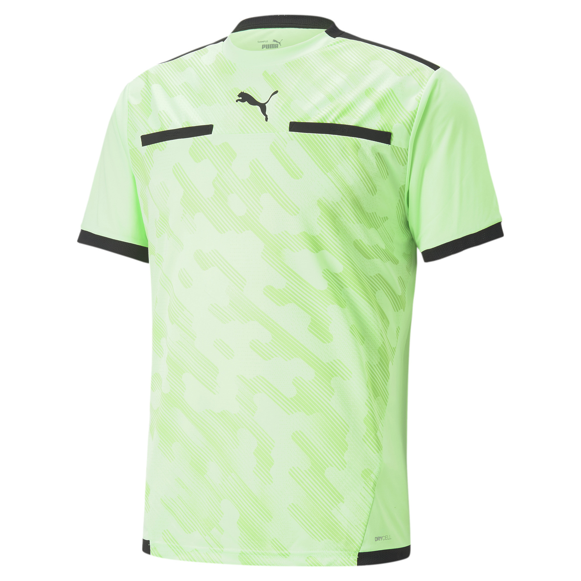 PUMA teamLIGA_Referee_Jersey 705452 020 FIZZY LIME-PUMA BLACK