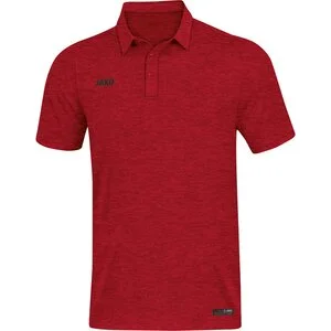 JAKO Herren_Polo_Premium_Basics A4T023HR6329 01 rot meliert