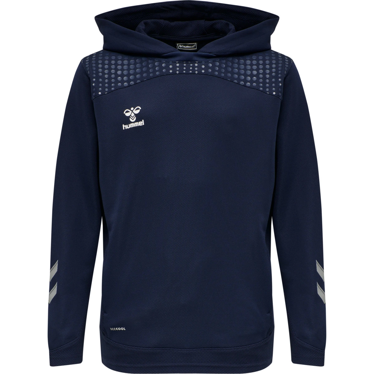 HUMMEL Kinder_Kapuzensweat_hmlLEAD_POLY_HOODIE 207410 7026 MARINE