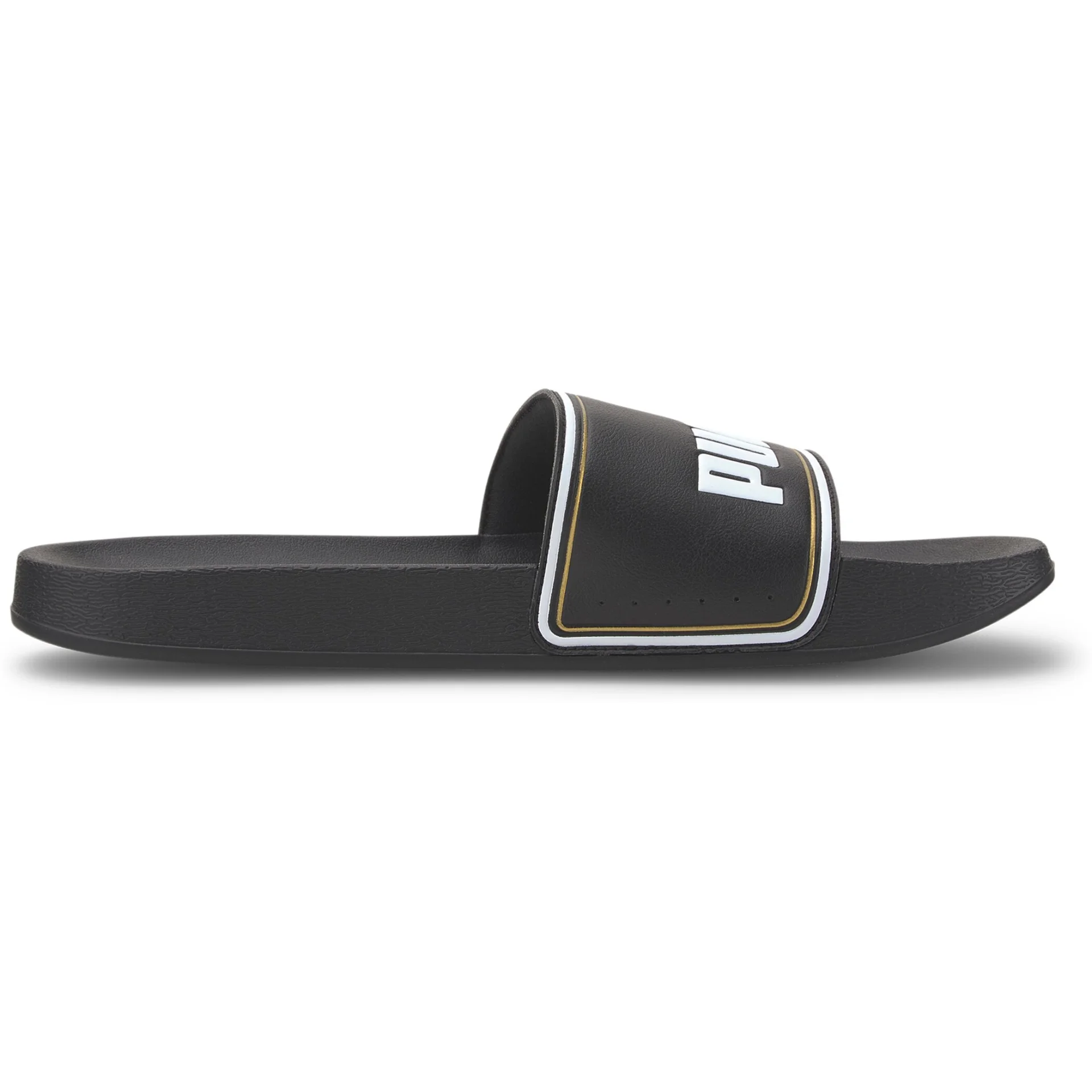 PUMA Herren_Sandalen_Leadcat_FTR 372276 001 PUMA BLACK-PUMA TEAM GOLD-