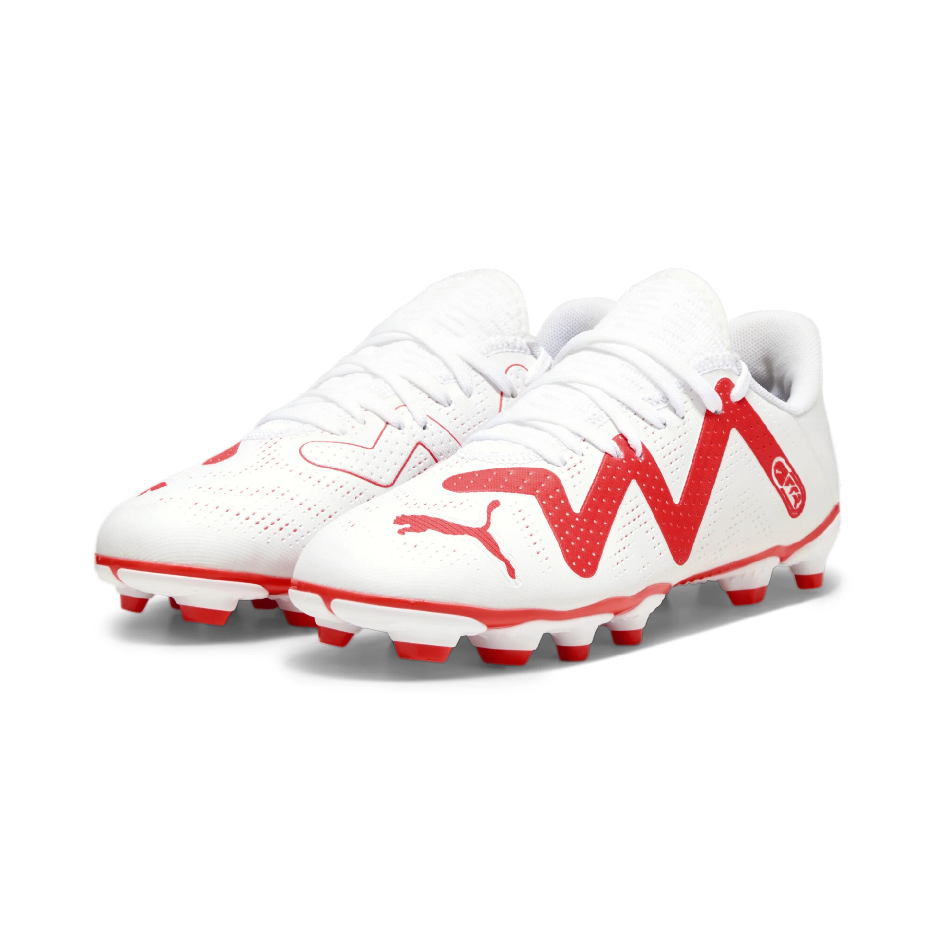 PUMA FUTURE_PLAY_FG_AG_Jr 107388 001 PUMA WHITE-FIRE ORCHID