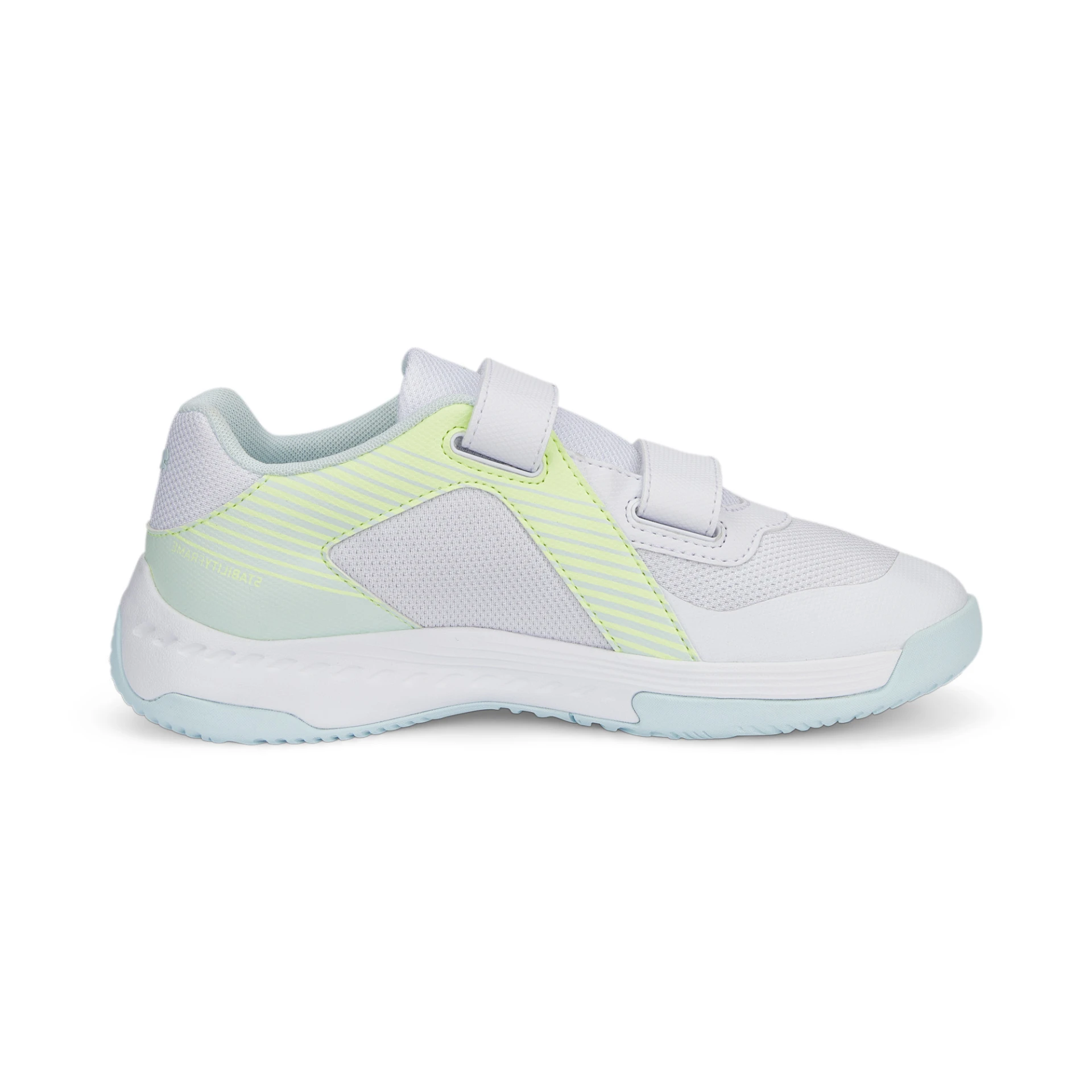 PUMA Varion_V_Jr 106586 008 PUMA WHITE-NITRO BLUE-FIZZ