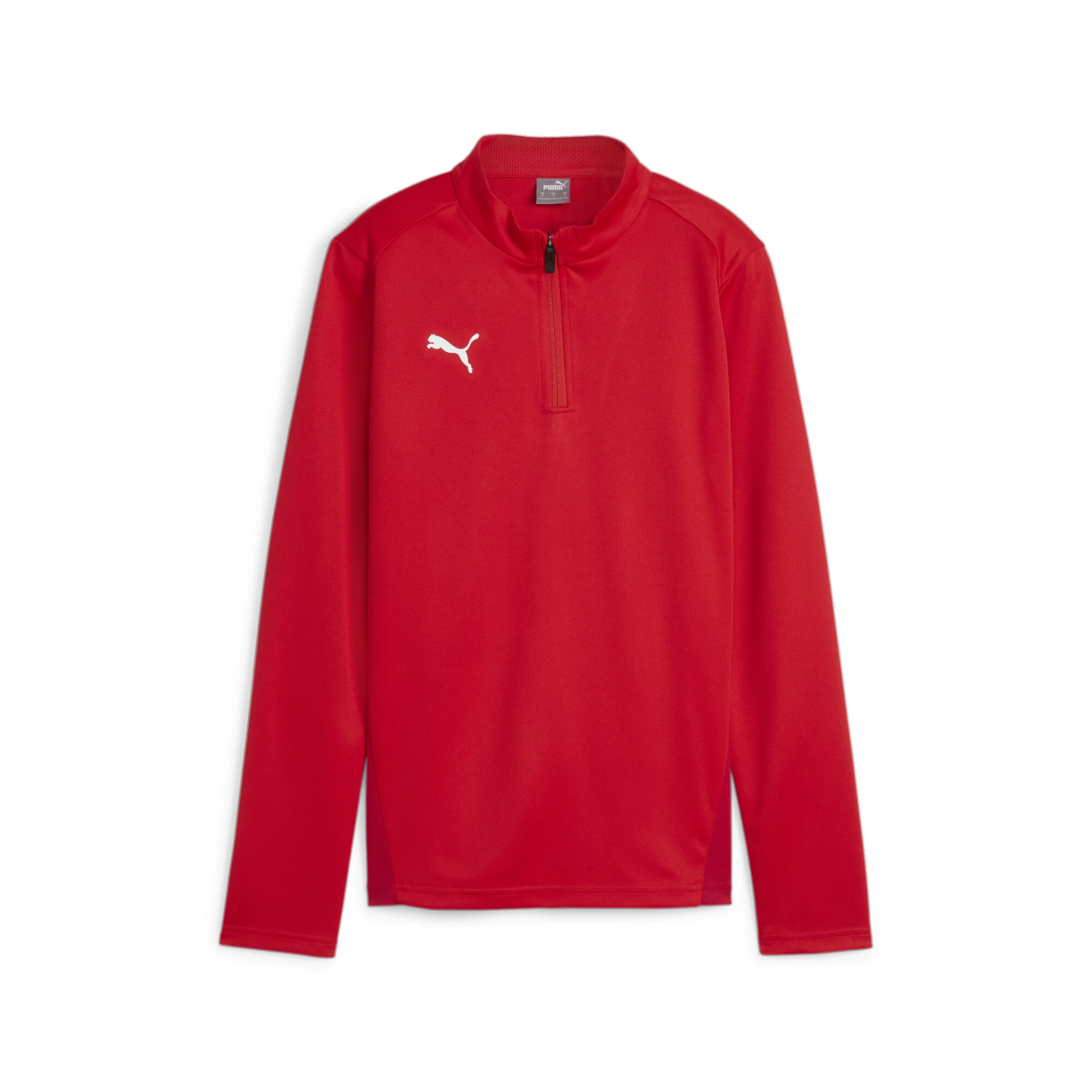 PUMA teamGOAL_Training_1_4_Zip_Top_Wmn 658631 001 PUMA Red-PUMA White-Fast R