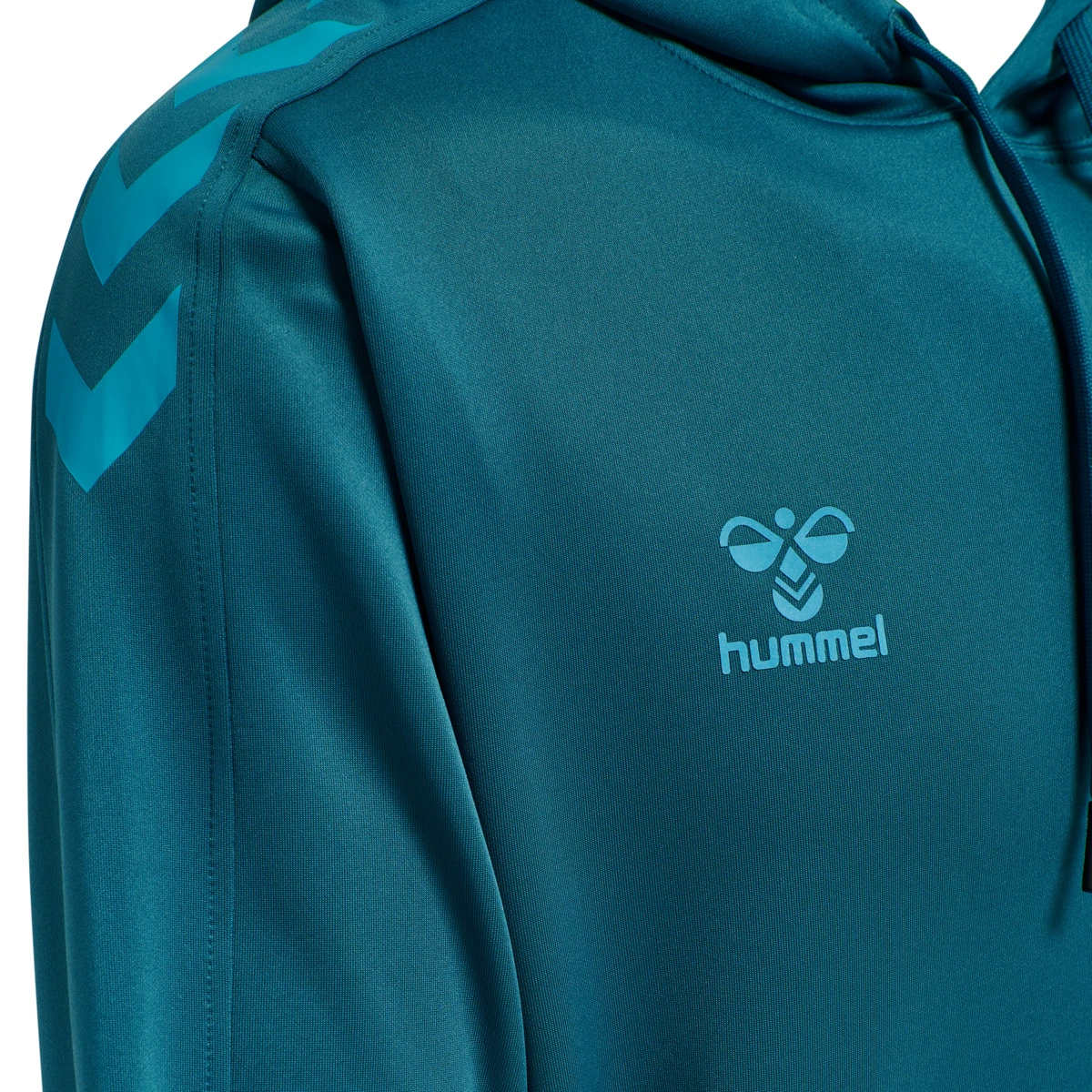 HUMMEL HUMMEL_Herren_Kapuzensweat_hmlCORE_XK_POLY_SWEAT_HOODIE 211482 7058 BLUE CORAL
