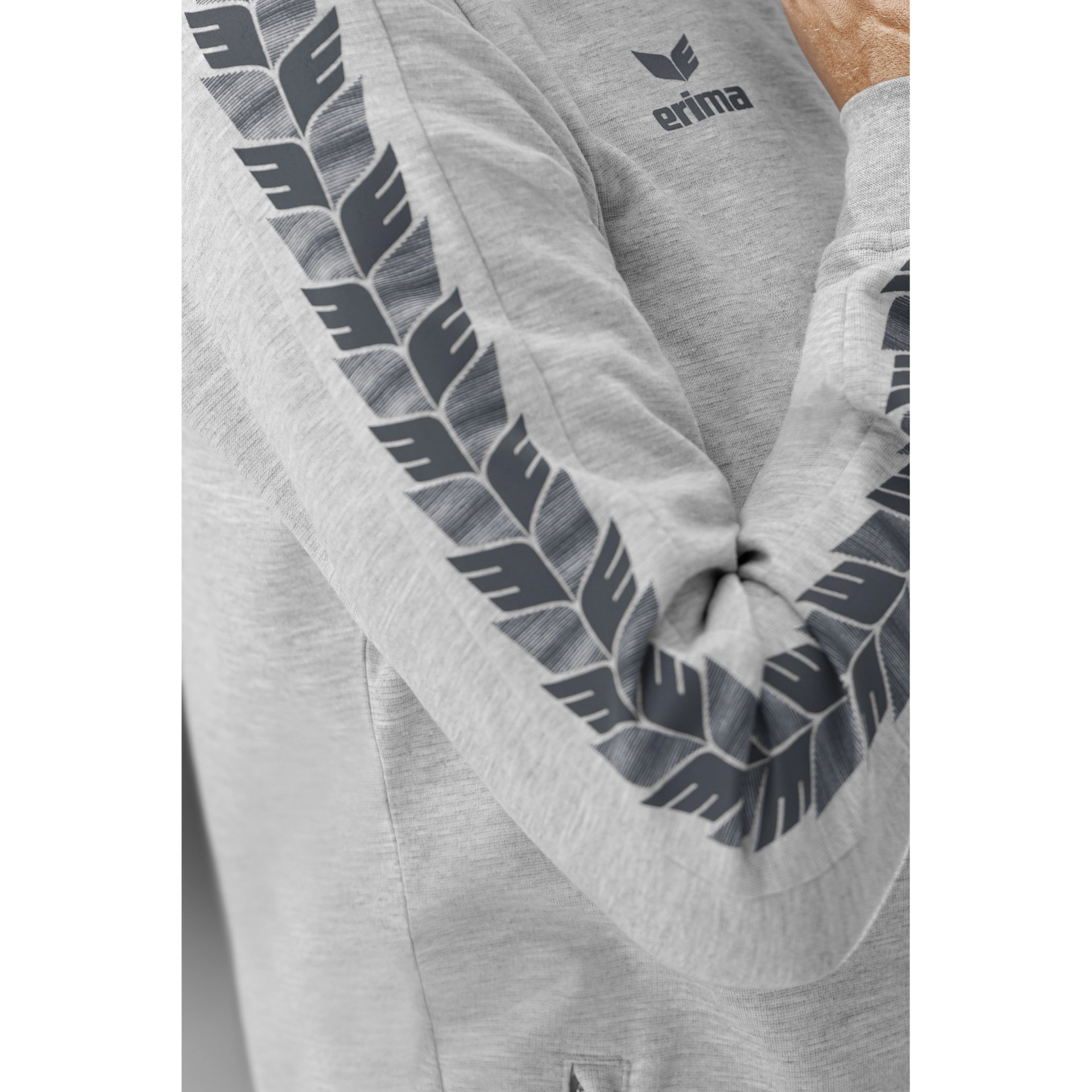 ERIMA Essential_Team_Tracktop_Jacke 2032210 023824 light greymelange/slate