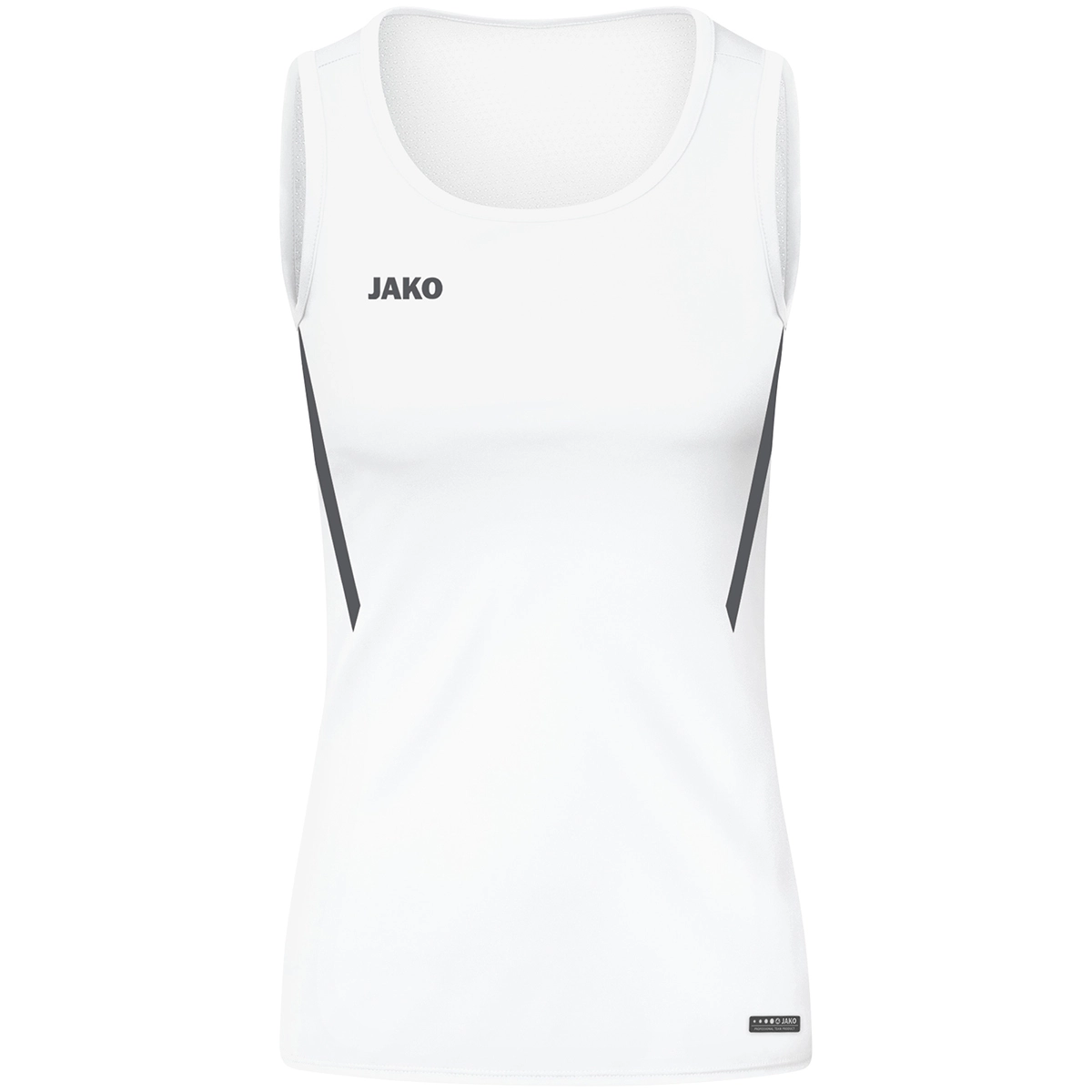 JAKO Tanktop_Challenge 6021D 002 weiß/anthra light