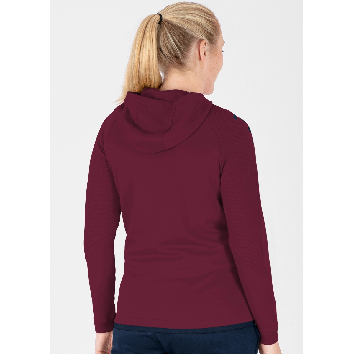 JAKO Kapuzenjacke_Challenge 6821K 132 maroon/marine