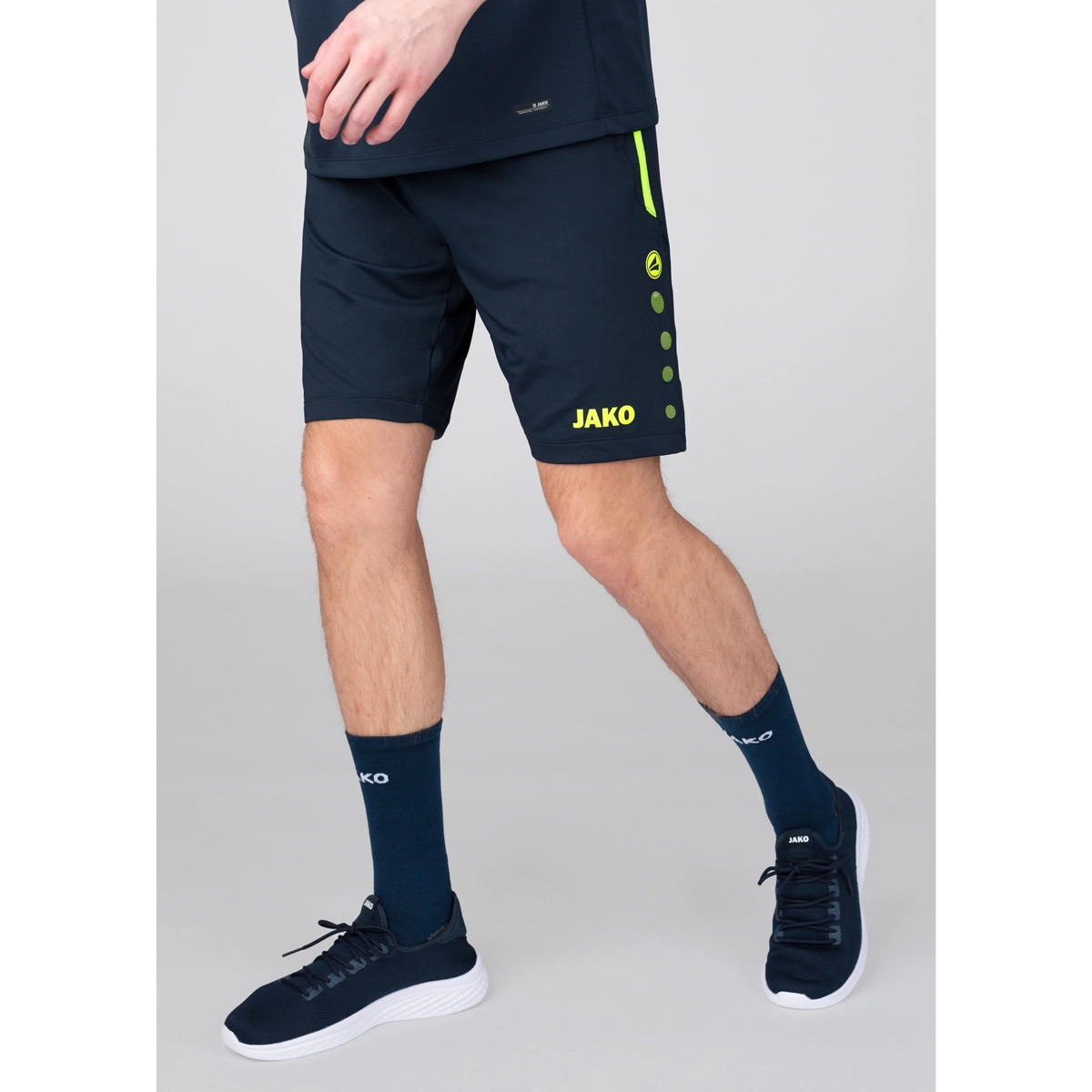 JAKO Trainingsshort_Allround 8589D 904 marine/neongelb
