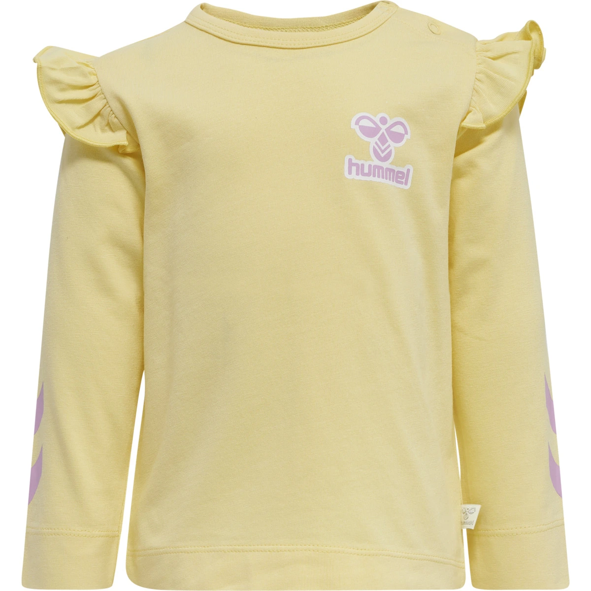 HUMMEL HUMMEL_Kinder_Shirt_hmlMIRABEL_T_SHIRT_L_S 214077 5030 PALE BANANA