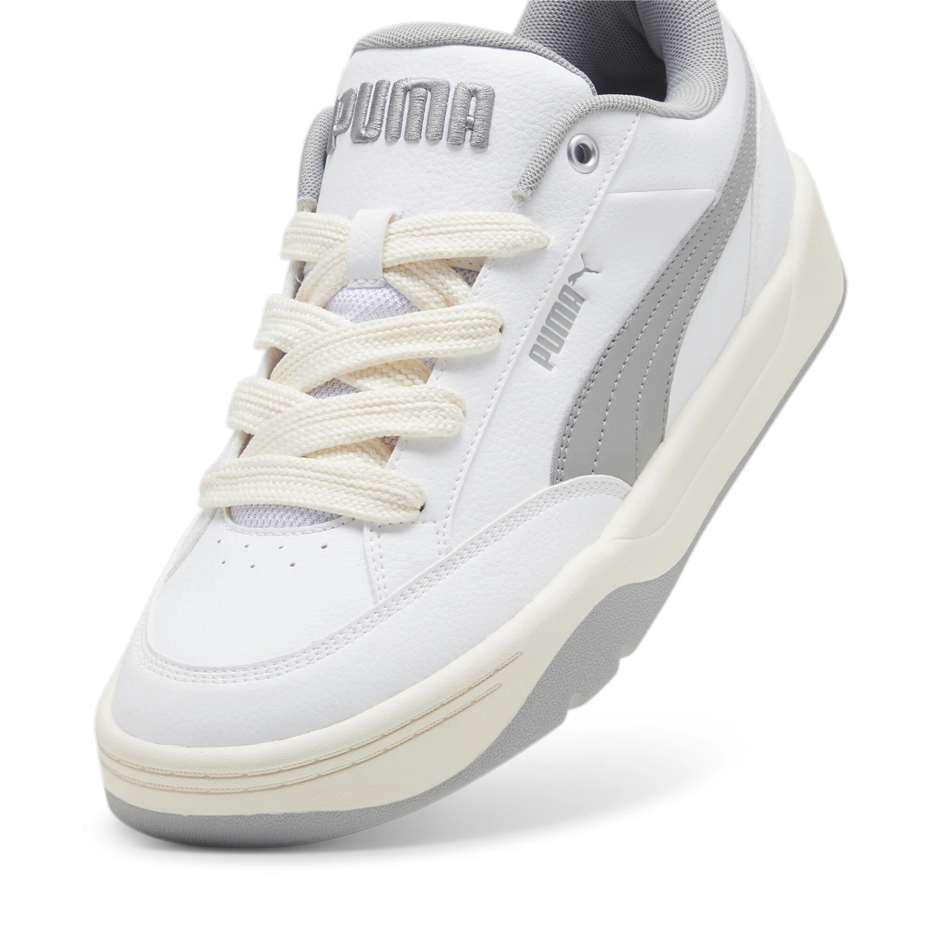 PUMA Park_Lifestyle 395084 001 PUMA WHITE-SMOKEY GRAY-SUG