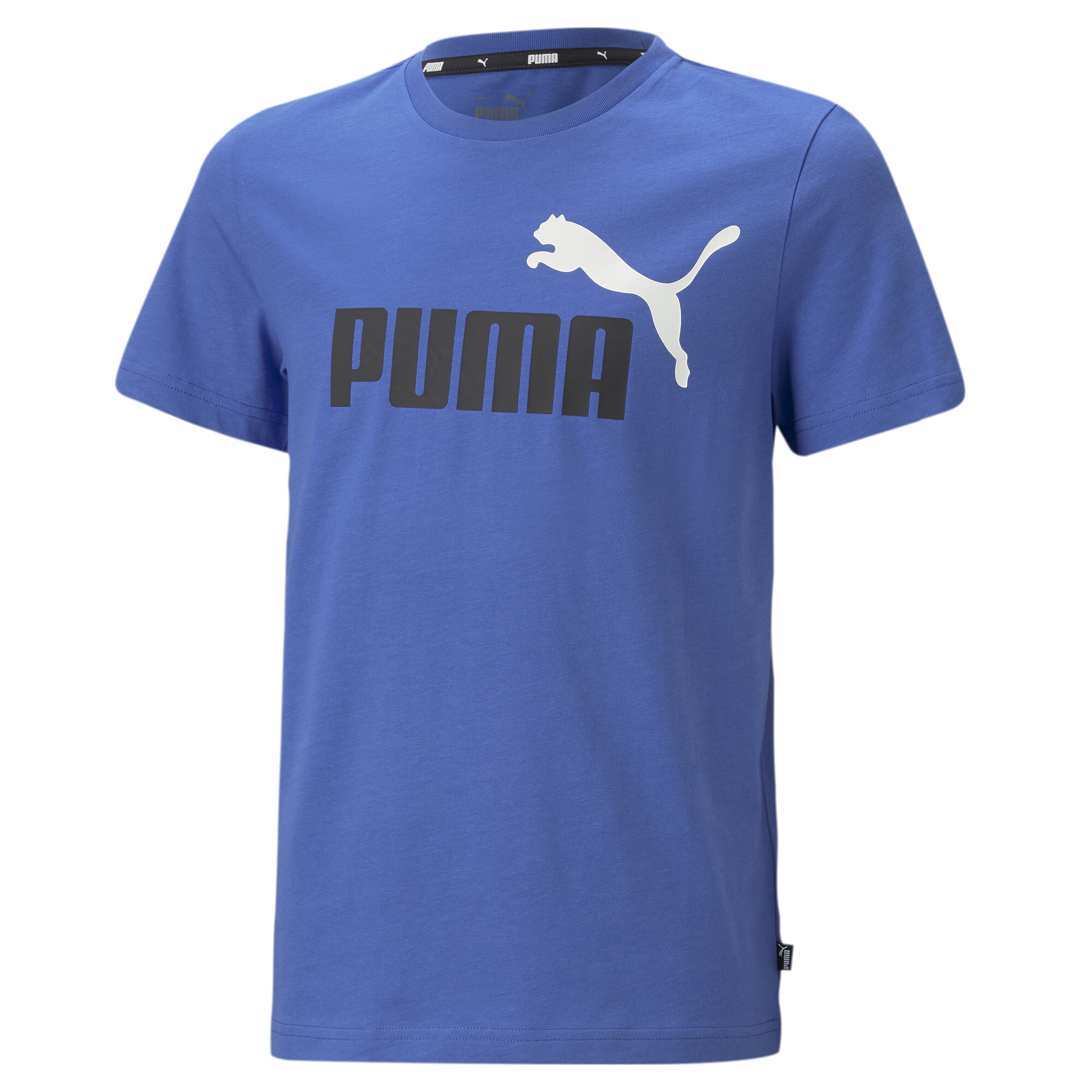 PUMA ESS_plus_2_Col_Logo_Tee_B 586985 092 ROYAL SAPPHIRE