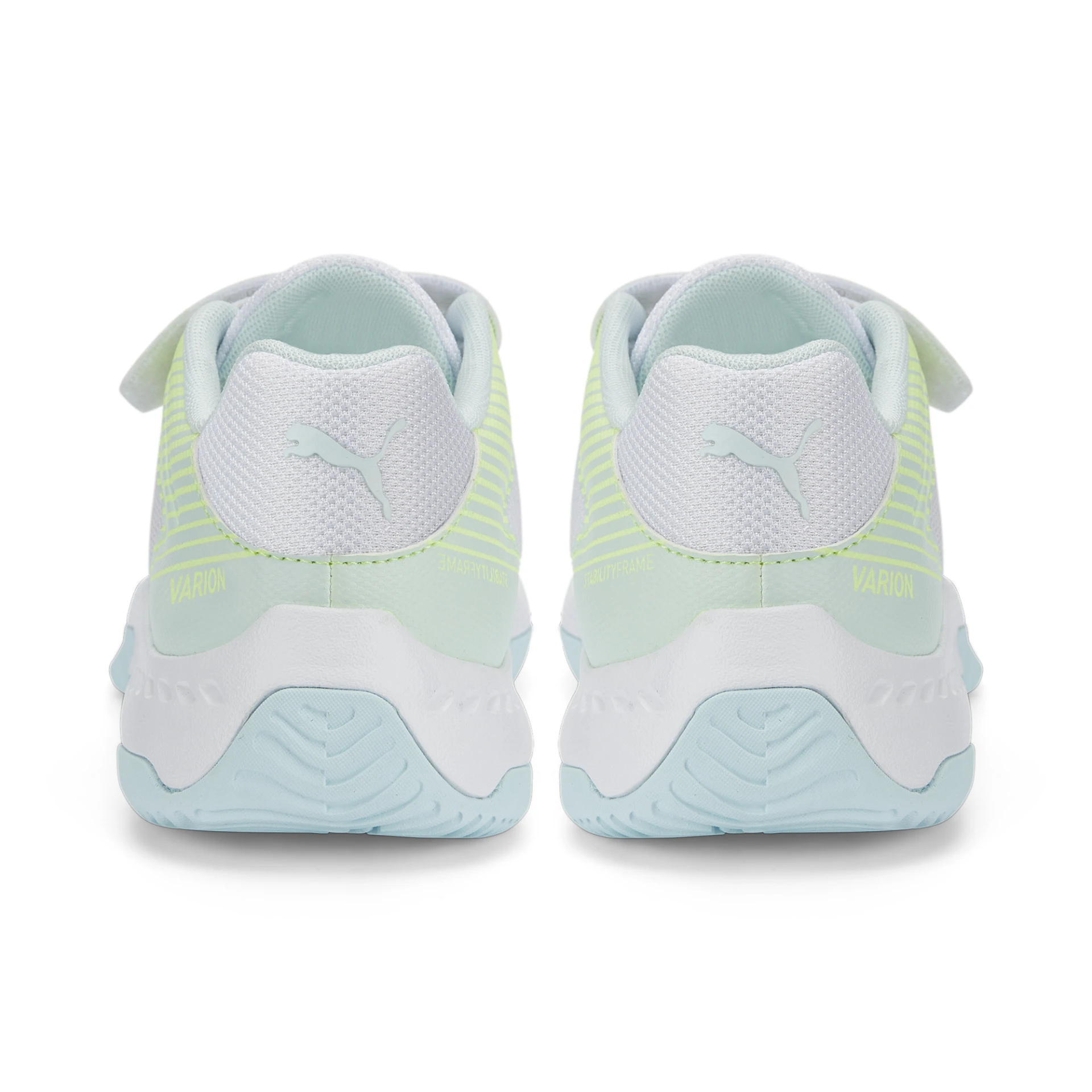 PUMA Varion_V_Jr 106586 008 PUMA WHITE-NITRO BLUE-FIZZ