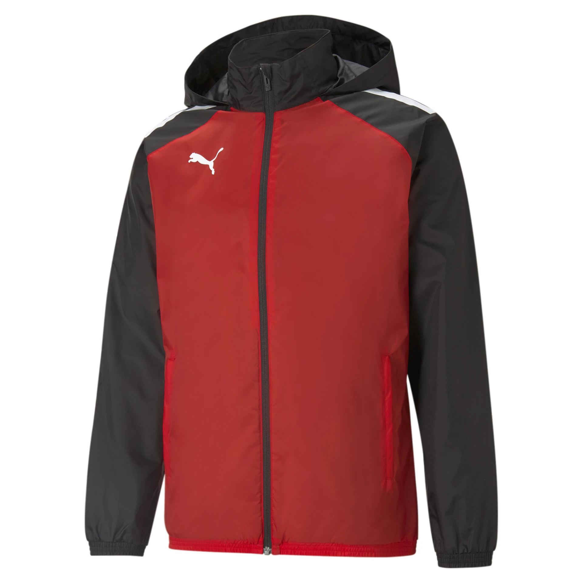 PUMA Herren_Blouson_teamLIGA_All_Weather_Jacke A4T005657245 001 PUMA RED-PUMA BLACK