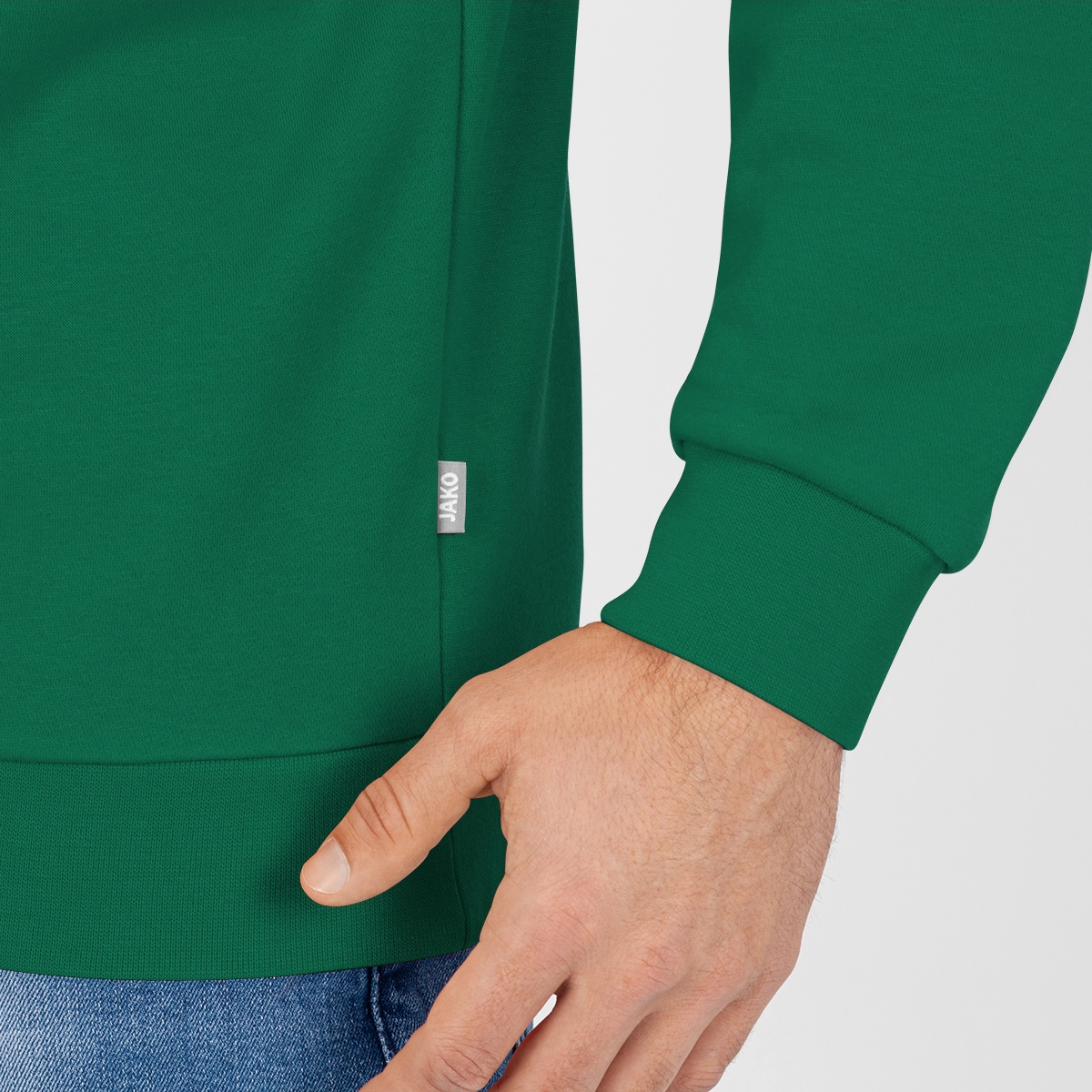 JAKO Ziptop_Organic C8620 260 grün