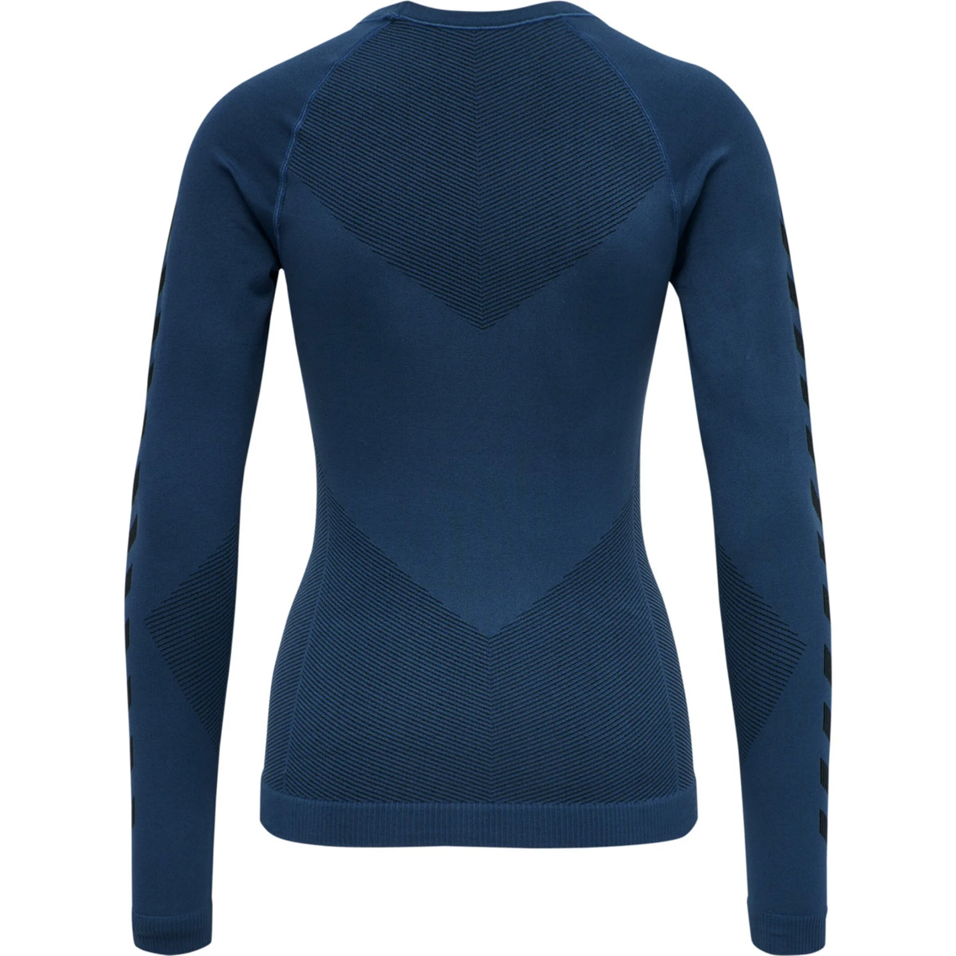 HUMMEL Damen_Hemd__FIRST_SEAMLESS_JERSEY_L_S_WOMAN 202645 7642 DARK DENIM