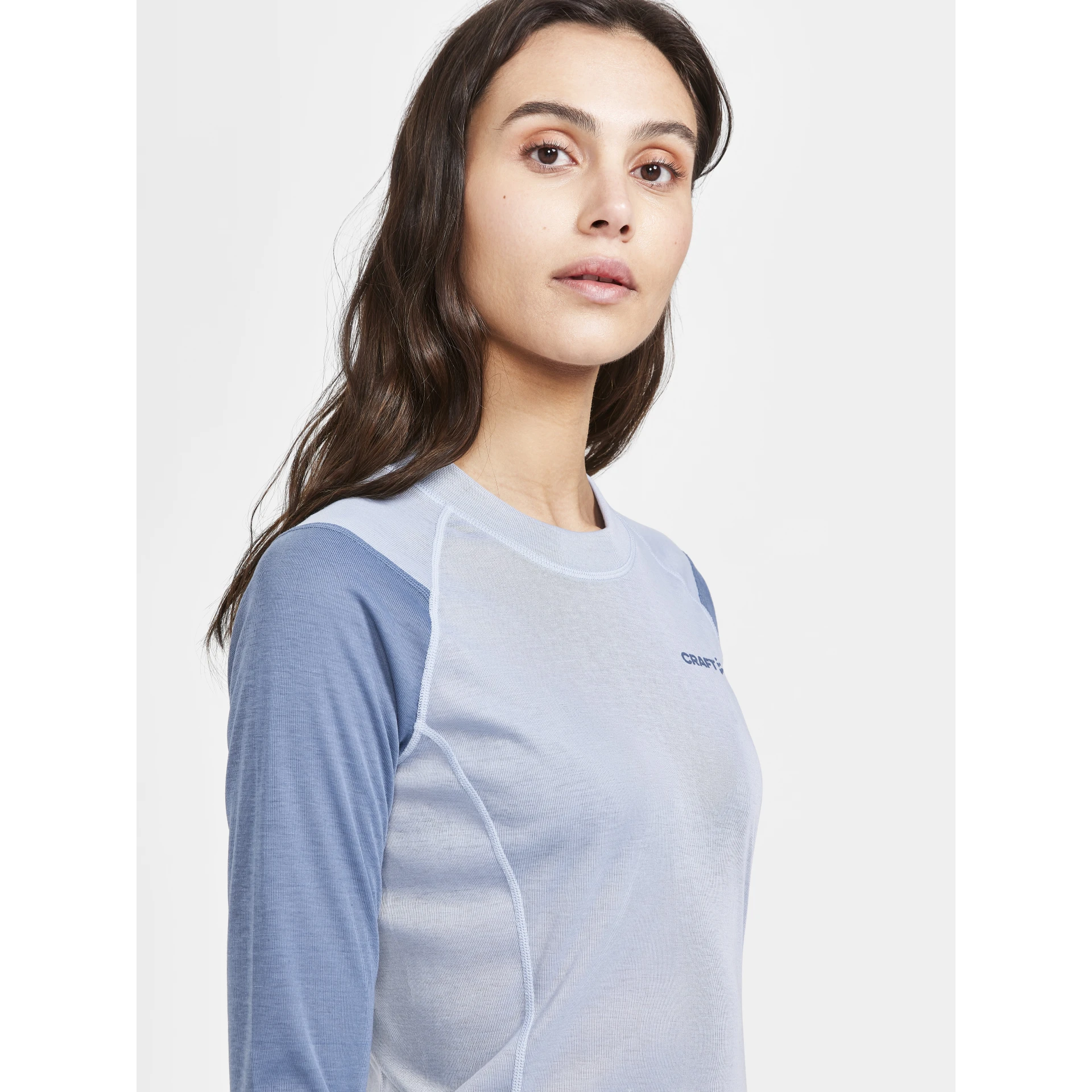 CRAFT CORE_WARM_BASELAYER_LS_TEE_W 1912534 362909 FLOW-SULFUR