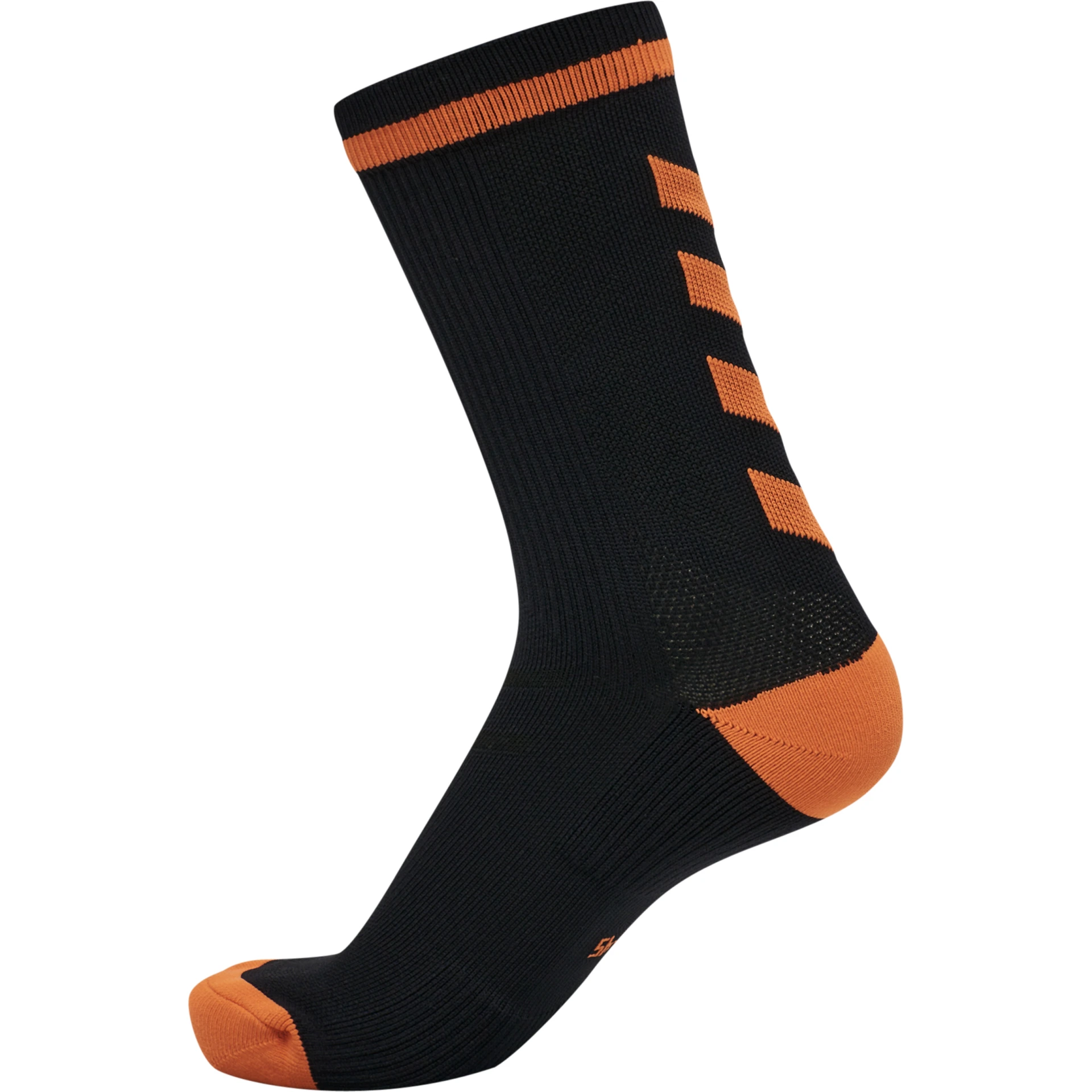 HUMMEL ELITE_INDOOR_SOCK_LOW_PA 211149 2461 BLACK/ORANGE TIGER