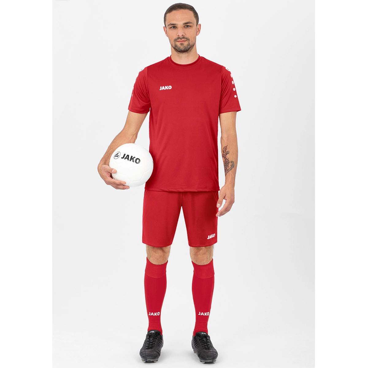 JAKO Herren_Sporthose_Manchester_20 4400 01 sportrot