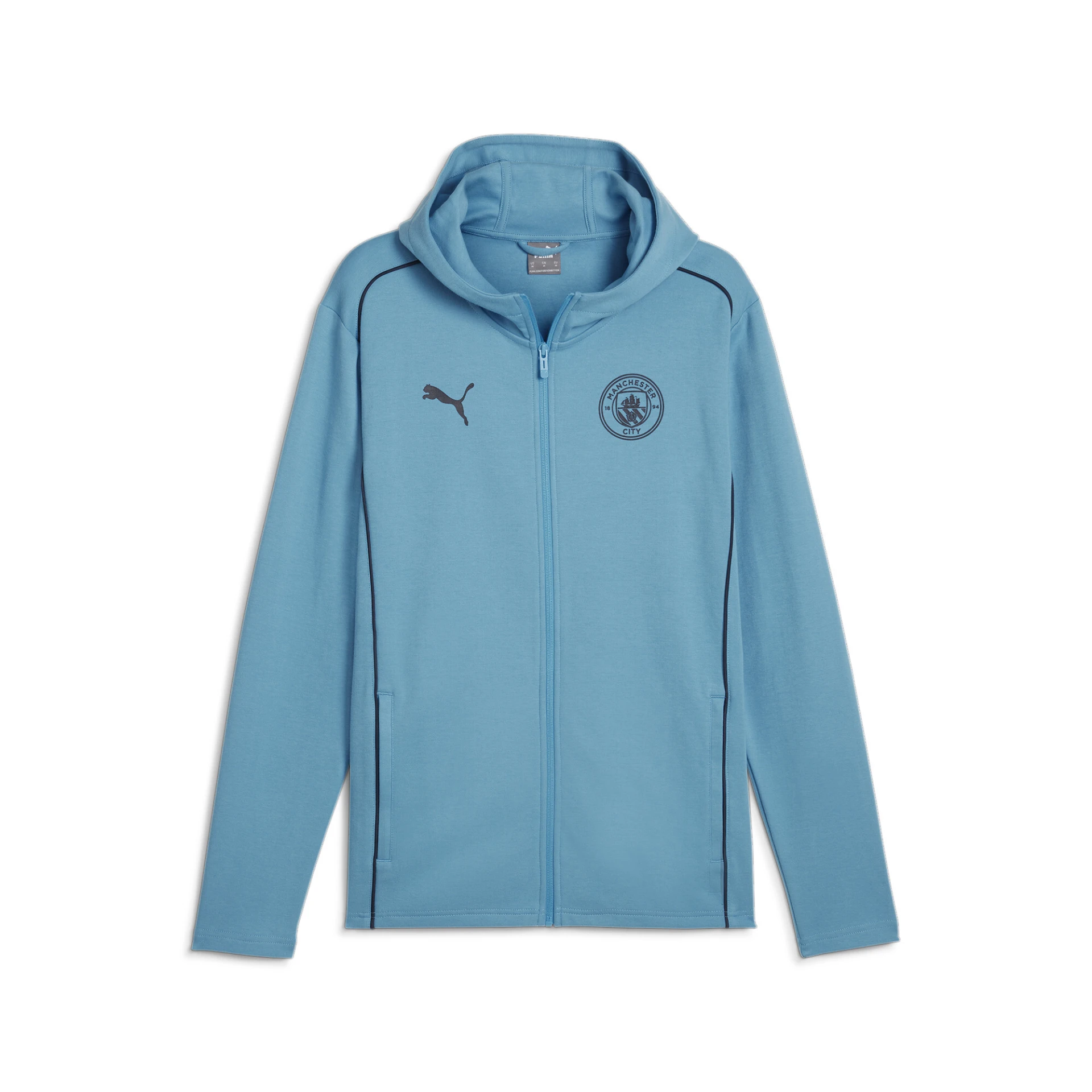 PUMA MCFC_Casuals_Hooded_Jkt 777565 031 Magic Blue-New Navy