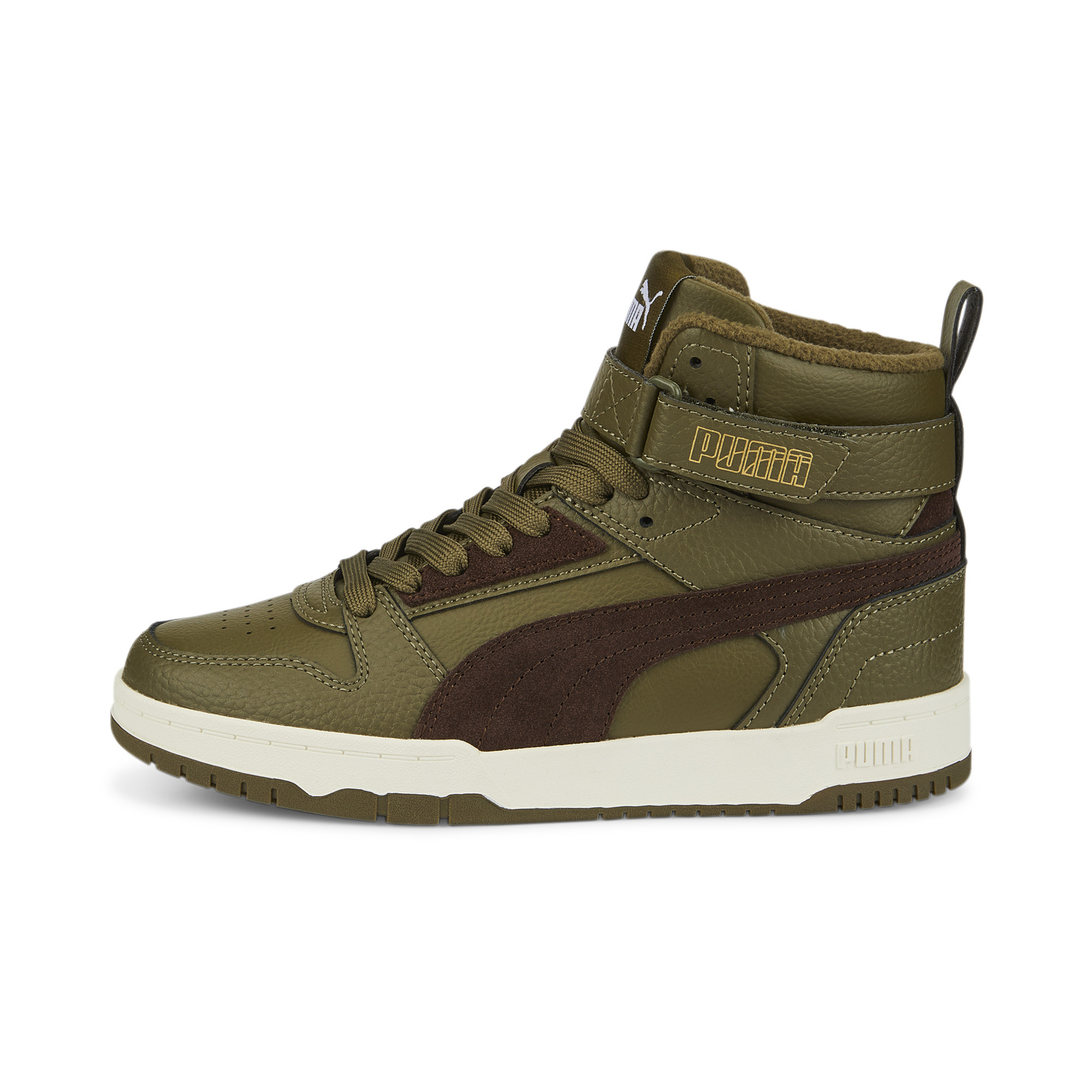 PUMA RBD_Game_WTR_Jr 388449 001 DEEP OLIVE-DARK CHOCOLATE-