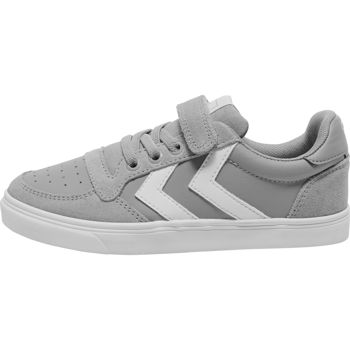 HUMMEL SLIMMER_STADIL_LEATHER_LOW_JR 204495 1100 ALLOY