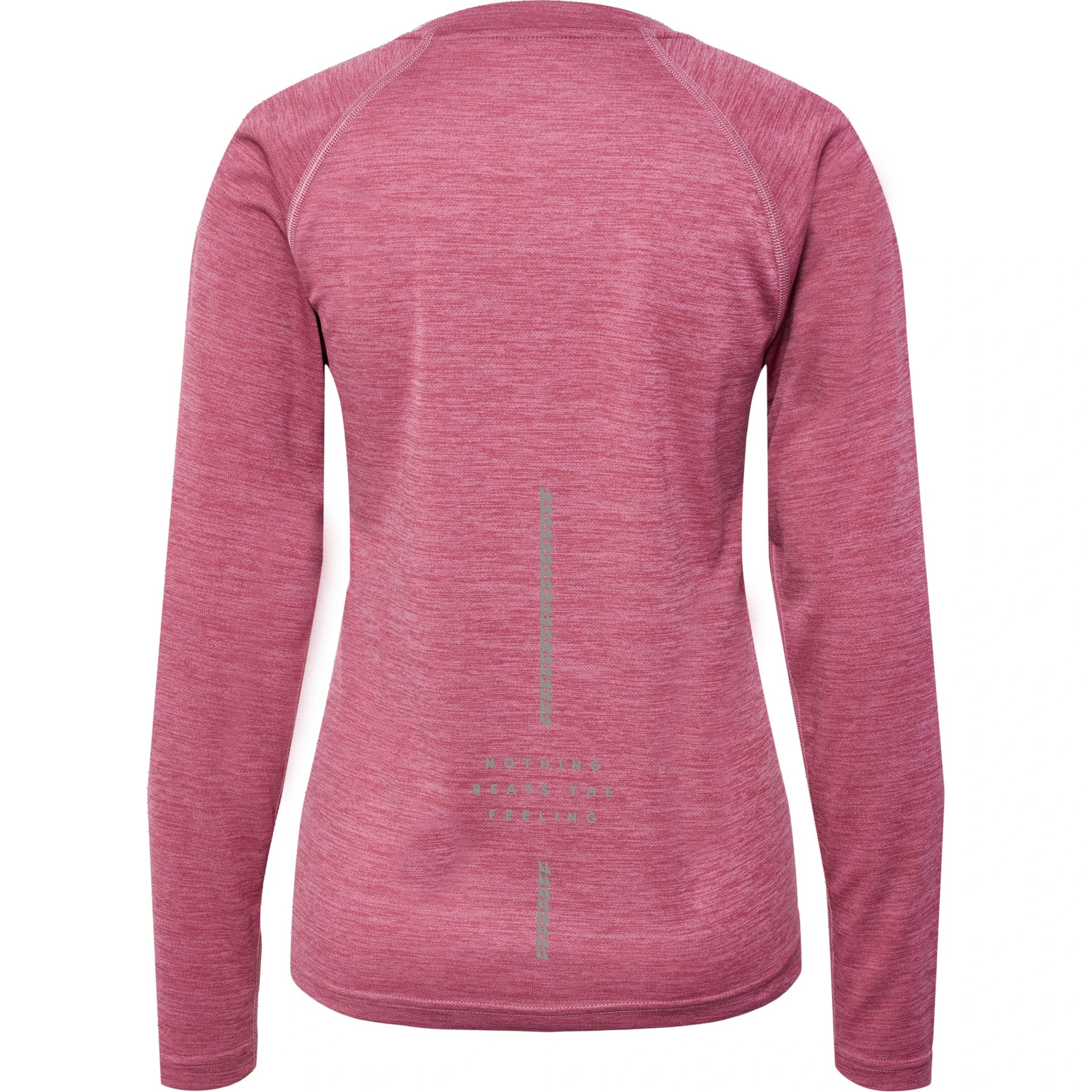 NEWLINE nwlORLANDO_T_SHIRT_L_S_WOMAN___DRY_ROSE_MELANGE___L 500303 3172 DRY ROSE MELANGE