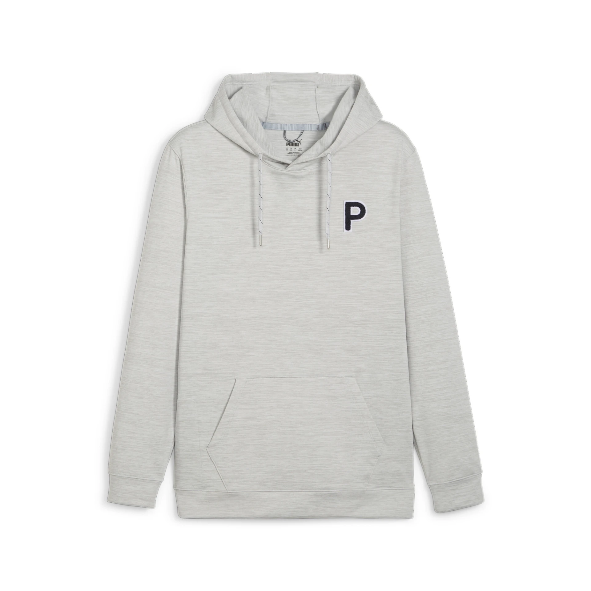 PUMA Cloudspun_Patch_Hoodie 625163 001 ASH GRAY HEATHER