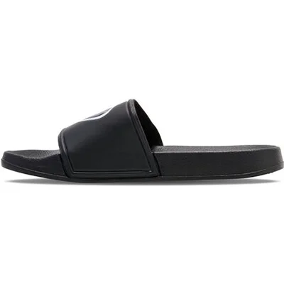 HUMMEL Herren_Badeslipper_POOL_SLIDE_BADGE 224172 2001 BLACK