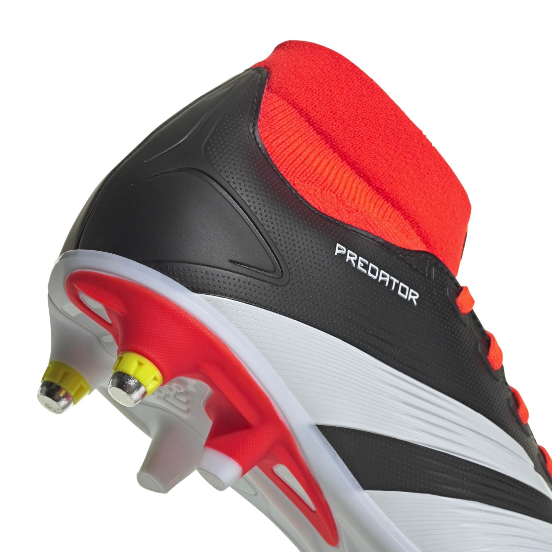 ADIDAS PREDATOR_LEAGUE_SOCK_SG IG7741 000 CBLACK/FTWWHT/SOLRED