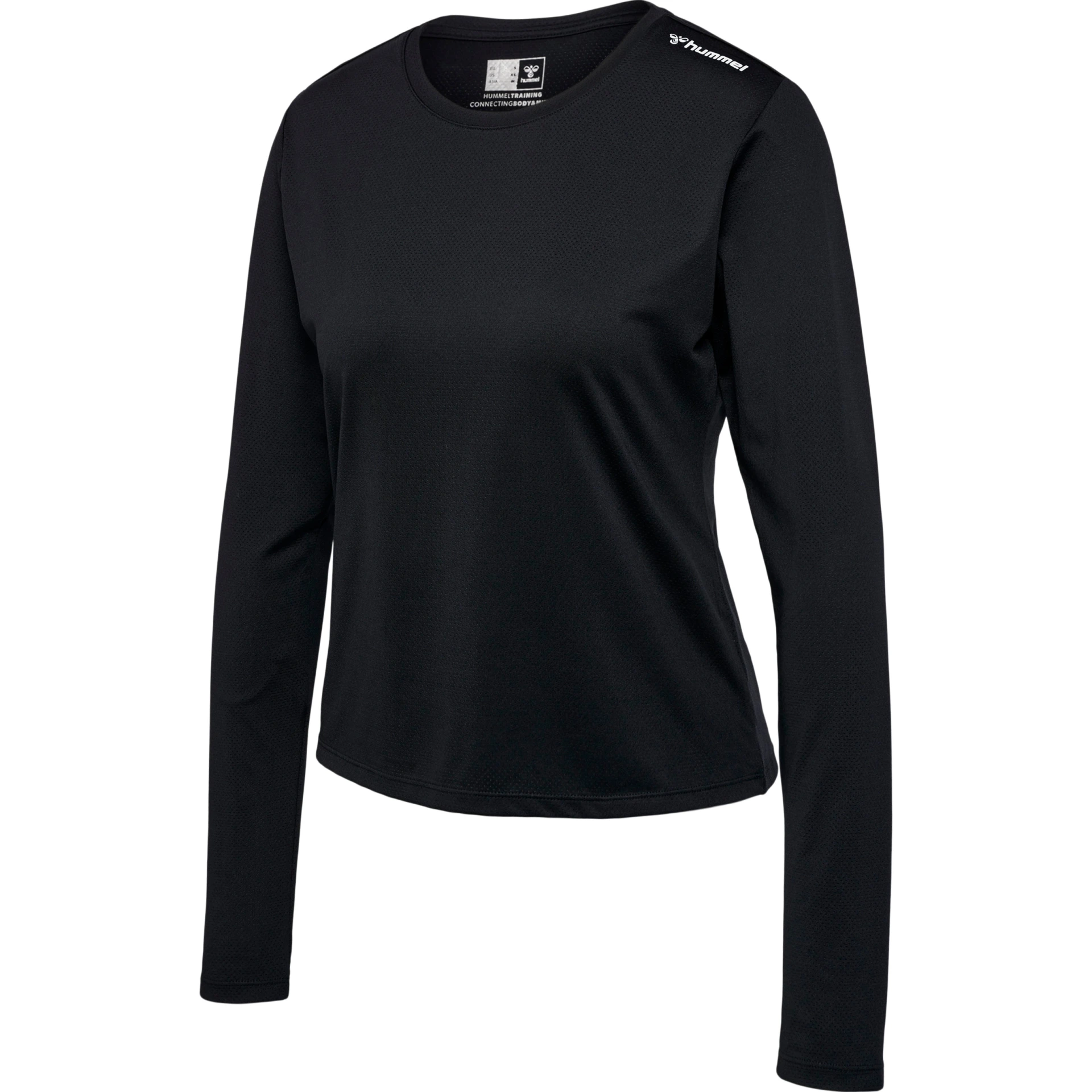 HUMMEL hmlMT_AURA_MESH_T_SHIRT_L_S___BLACK___XS 223319 2001 BLACK