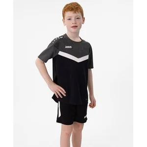 JAKO Kinder_Shirt_T_Shirt_Iconic A4T027JU6124K 801 schwarz/anthrazit