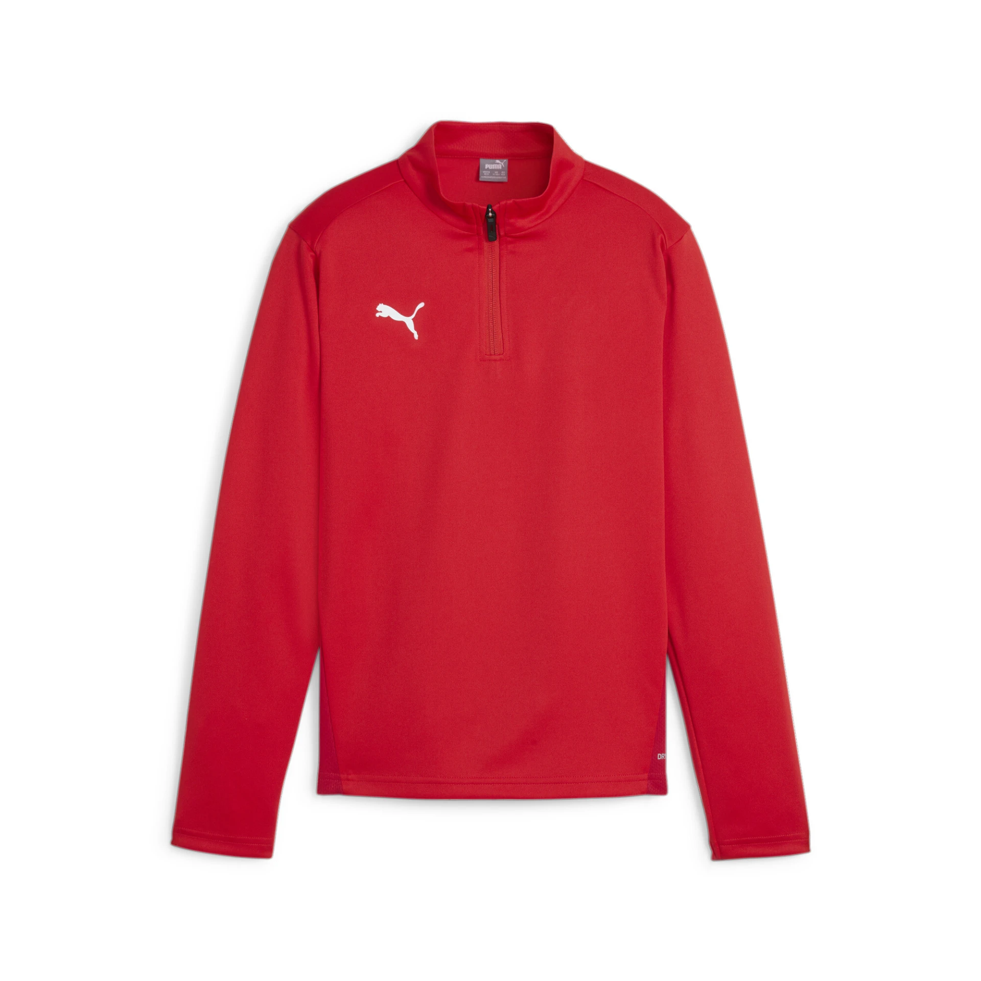 PUMA teamGOAL_Training_1_4_Zip_Top_Jr 658632 001 PUMA Red-PUMA White-Fast R